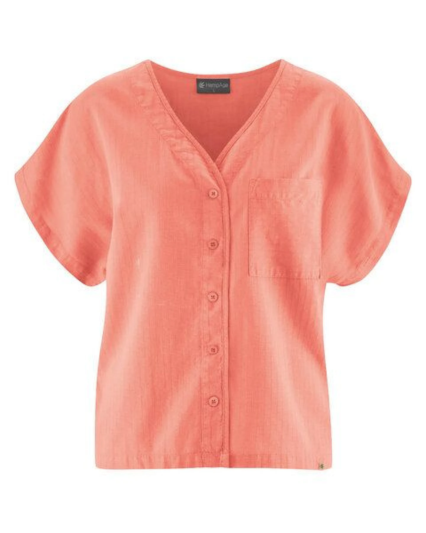 HempAge Weite Bluse Hanf/Biobaumwolle – Ansicht 2