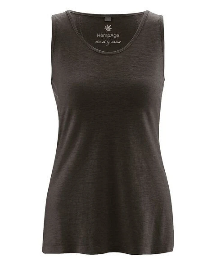 HempAge Lockeres Tank-Top Hanf/Biobaumwolle