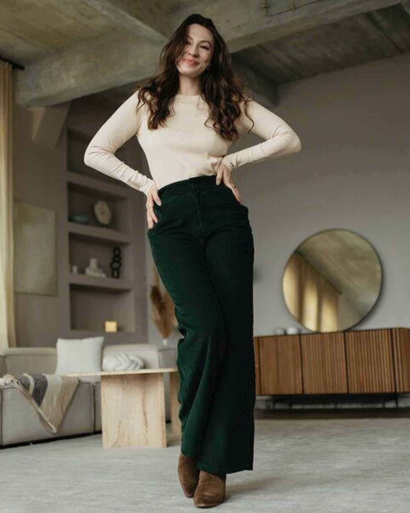 NORDLICHT Cordhose Tonje aus 100% Bio-Baumwolle – Ansicht 3