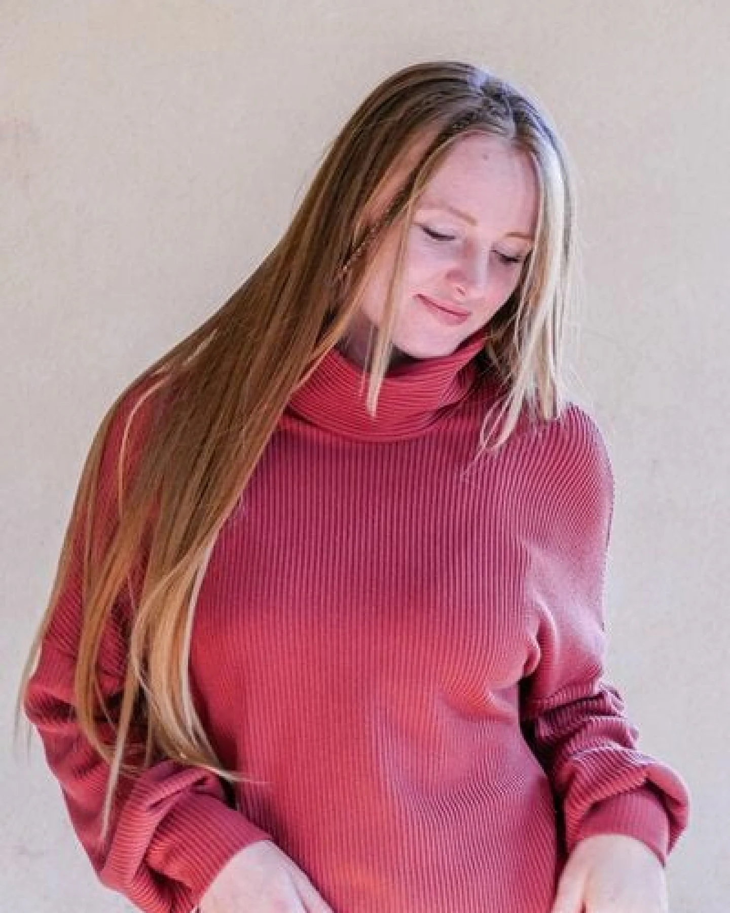 Vivien Joy Schlichter Rollkragenpullover - Aila Basic Pulli – Ansicht 4