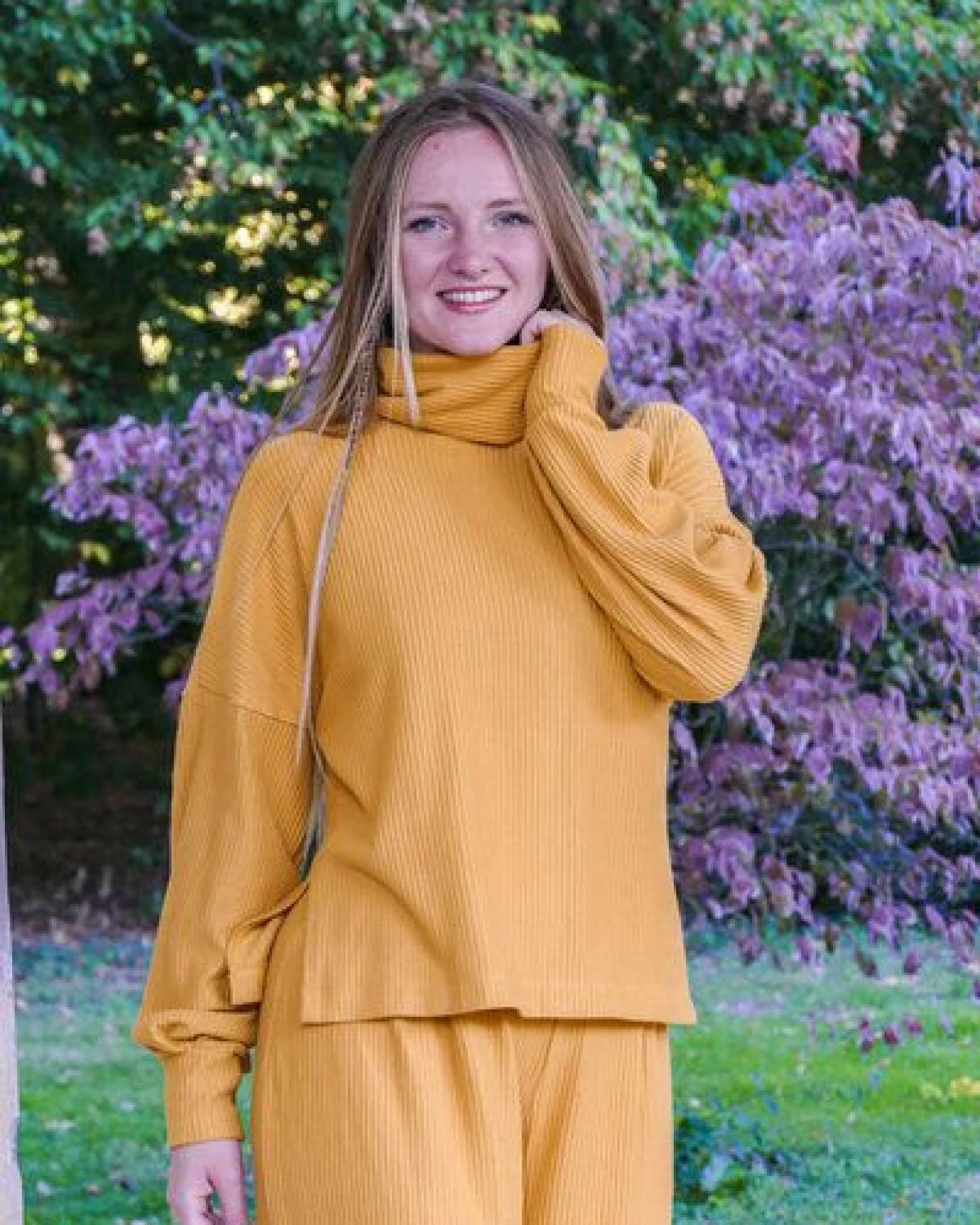 Vivien Joy Schlichter Rollkragenpullover - Aila Basic Pulli – Ansicht 3