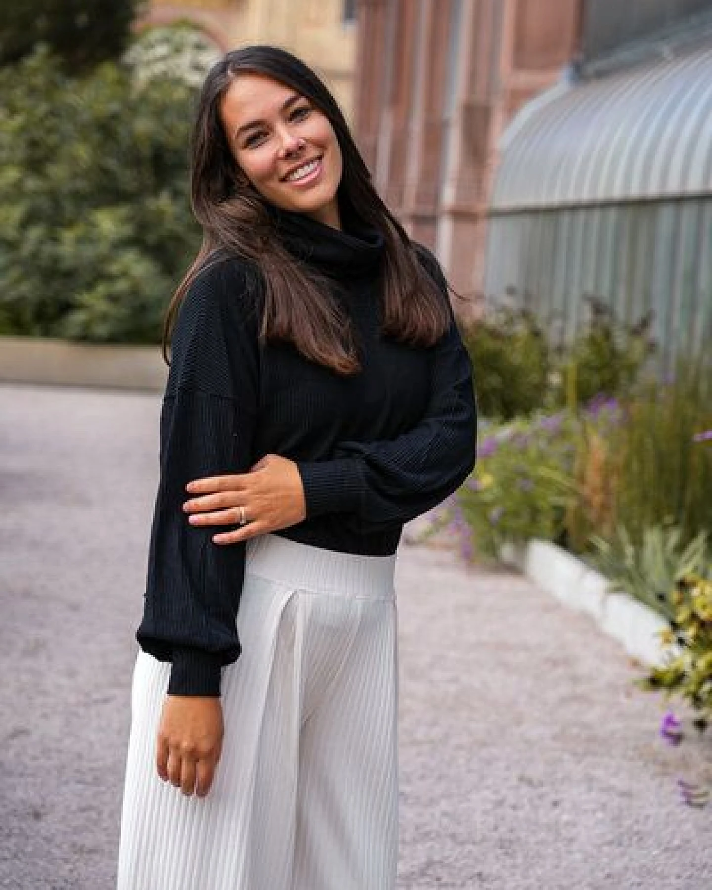 Vivien Joy Schlichter Rollkragenpullover - Aila Basic Pulli – Ansicht 2