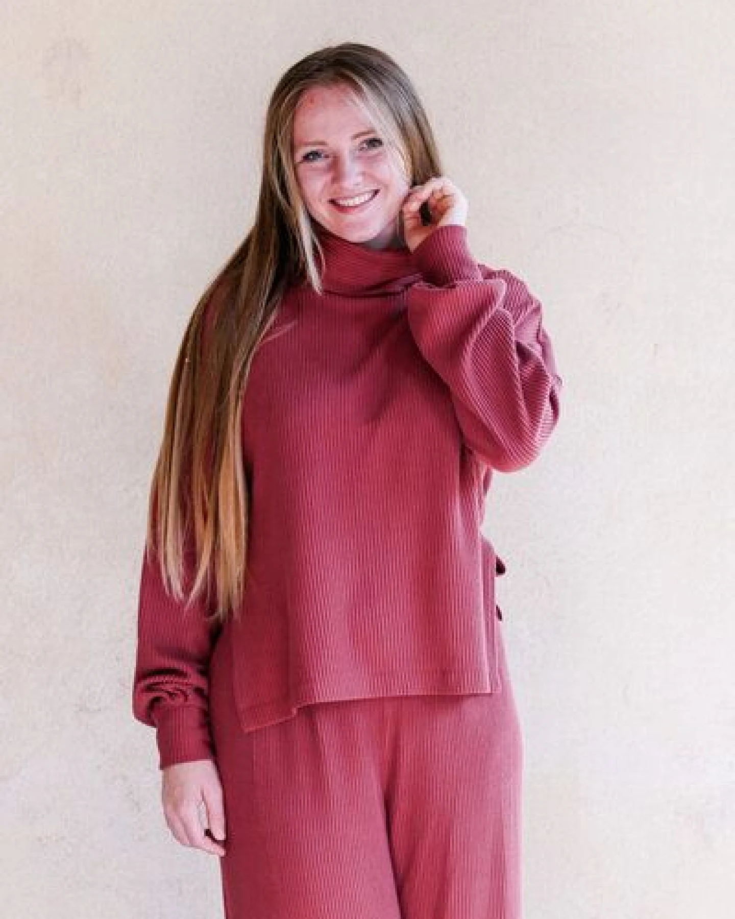 Vivien Joy Schlichter Rollkragenpullover - Aila Basic Pulli – Ansicht 3