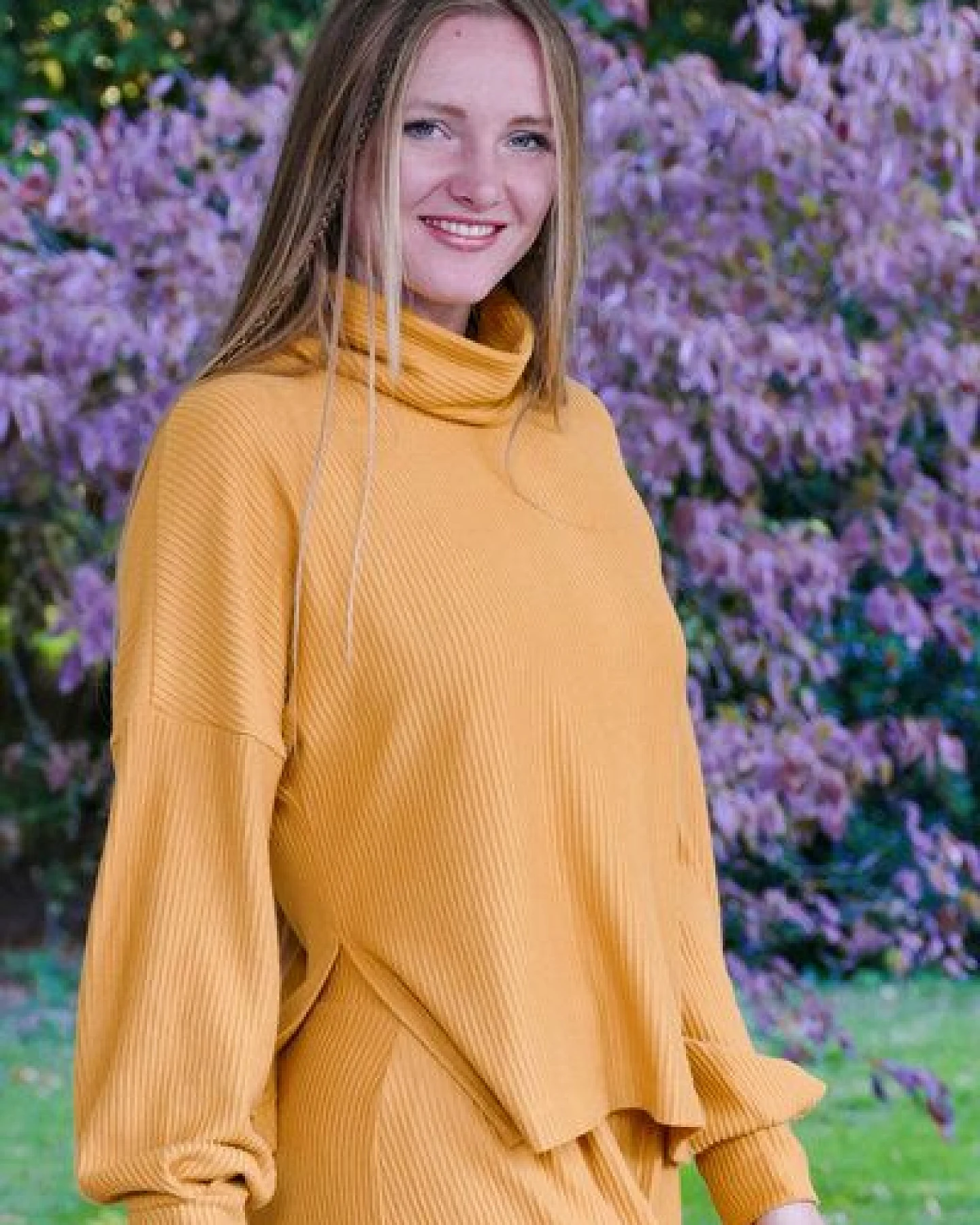 Vivien Joy Schlichter Rollkragenpullover - Aila Basic Pulli – Ansicht 4