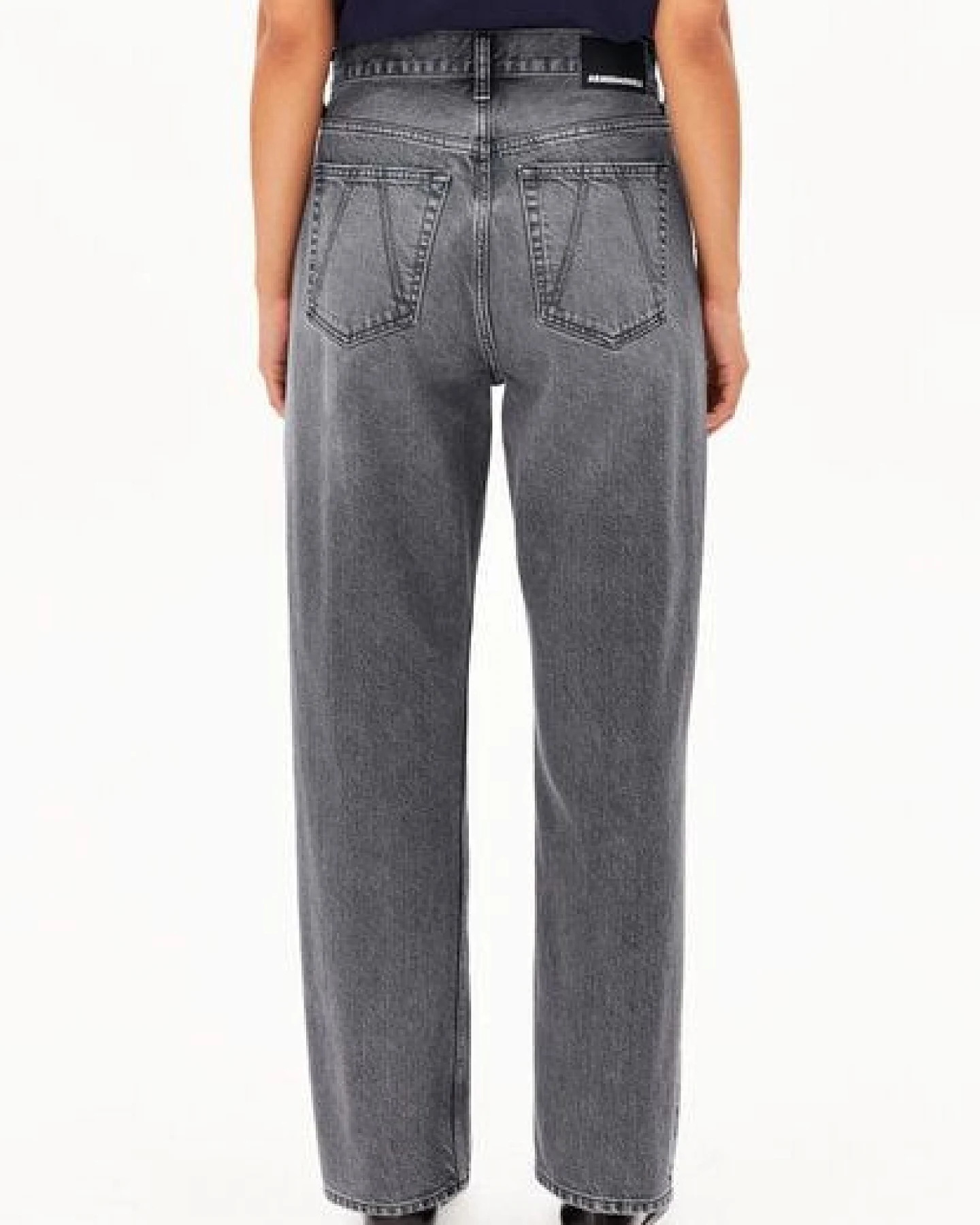 ARMEDANGELS AAIKALA Damen Straight Jeans High Waist recycelte Baumwolle – Ansicht 2