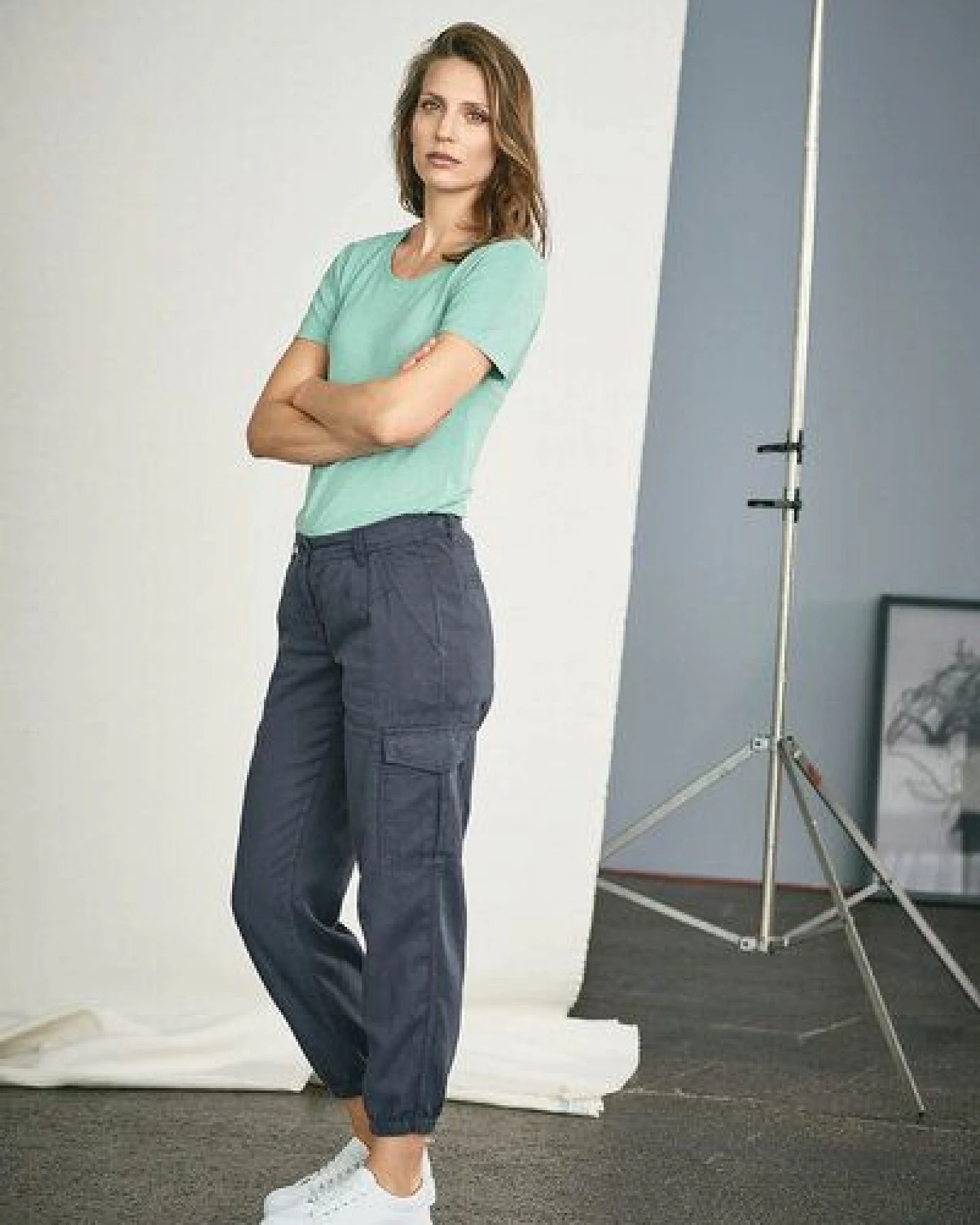 HempAge Sportliche Cargohose Damen Hanf/Biobaumwolle – Ansicht 4
