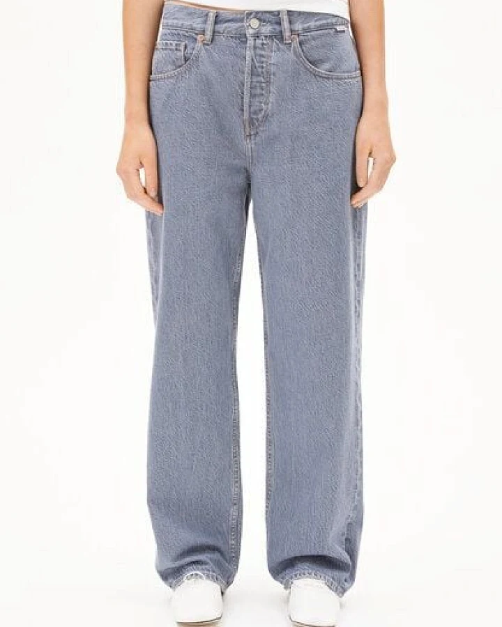 ARMEDANGELS HAAYI Damen Baggy Jeans Bio-Baumwoll Mix