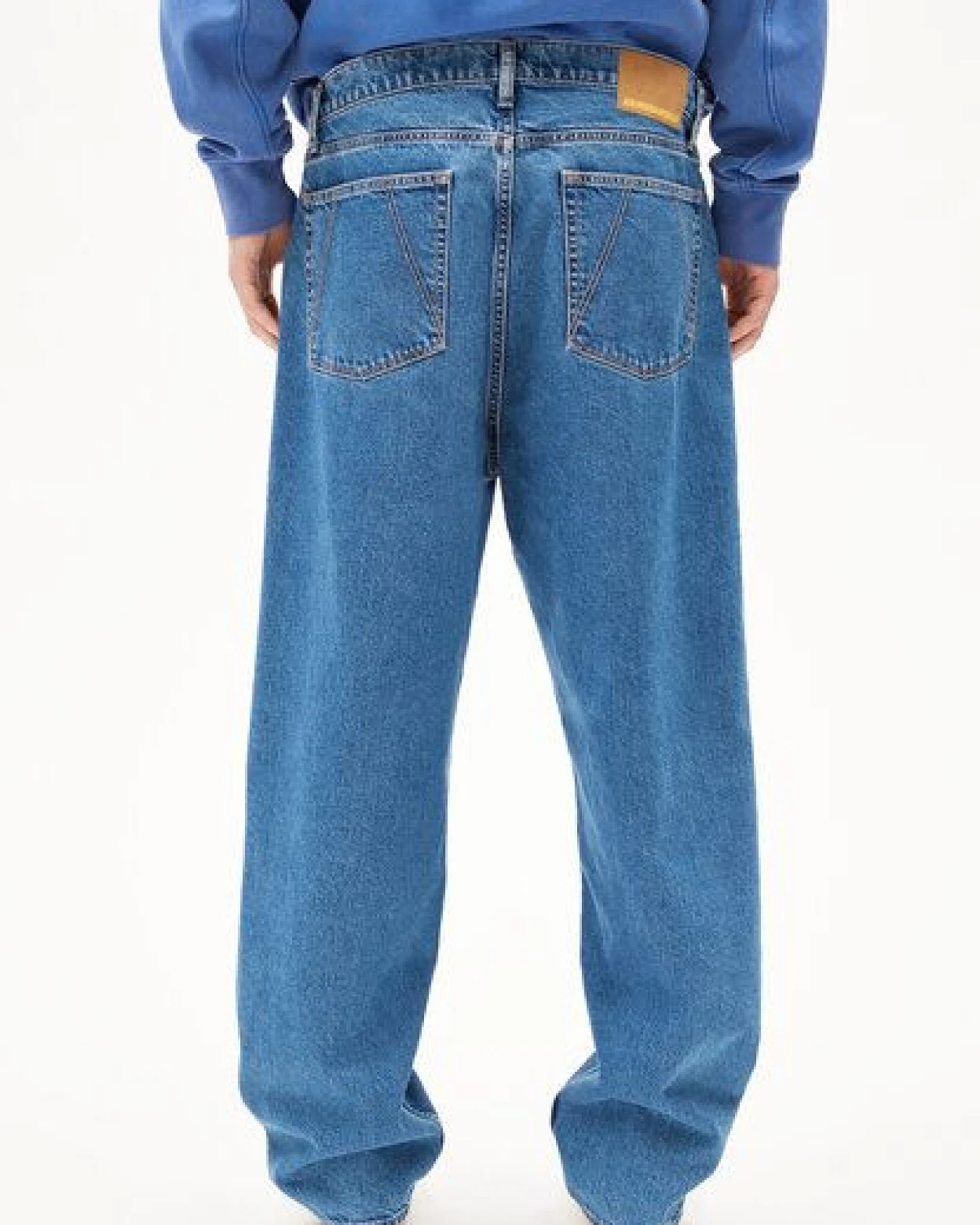 ARMEDANGELS JAAMEO Herren Baggy Jeans recycelte Baumwolle – Ansicht 2
