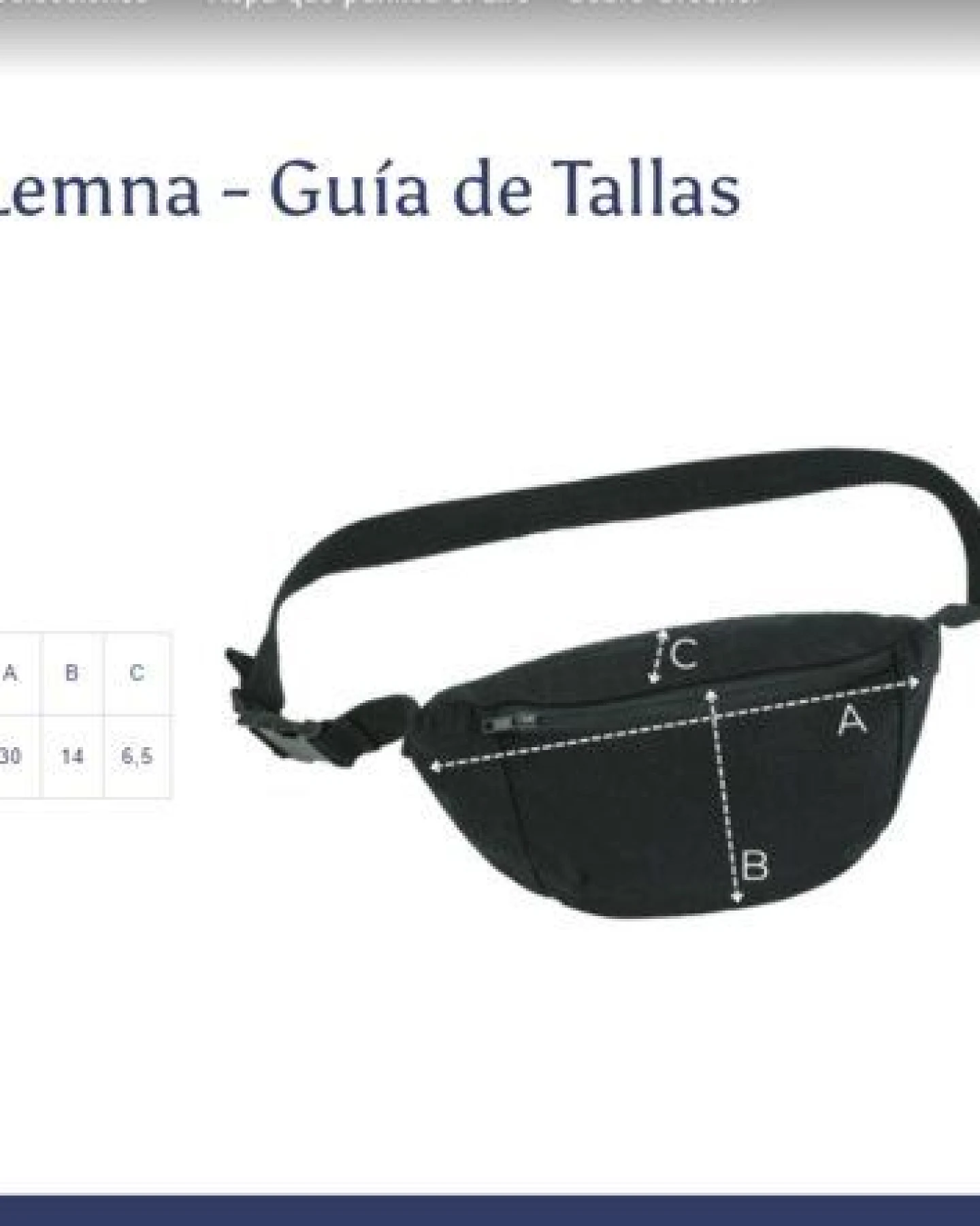 Greener Nachhaltige Gürteltasche mit Innentasche Lemna – Ansicht 2