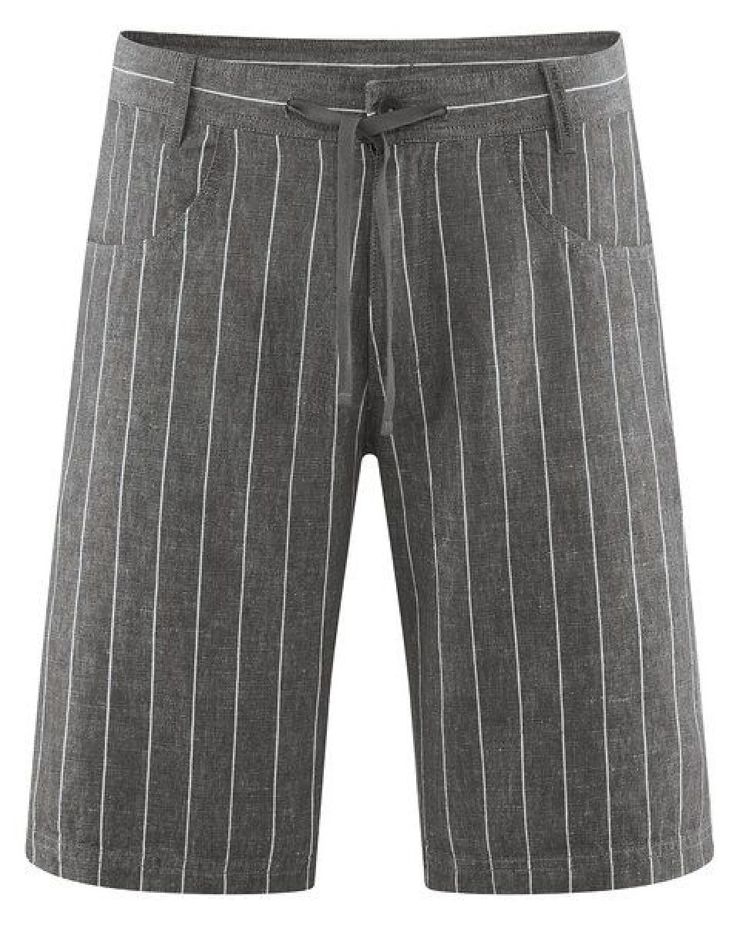 HempAge Gestreifte Herren-Shorts Hanf/Biobaumwolle – Ansicht 2