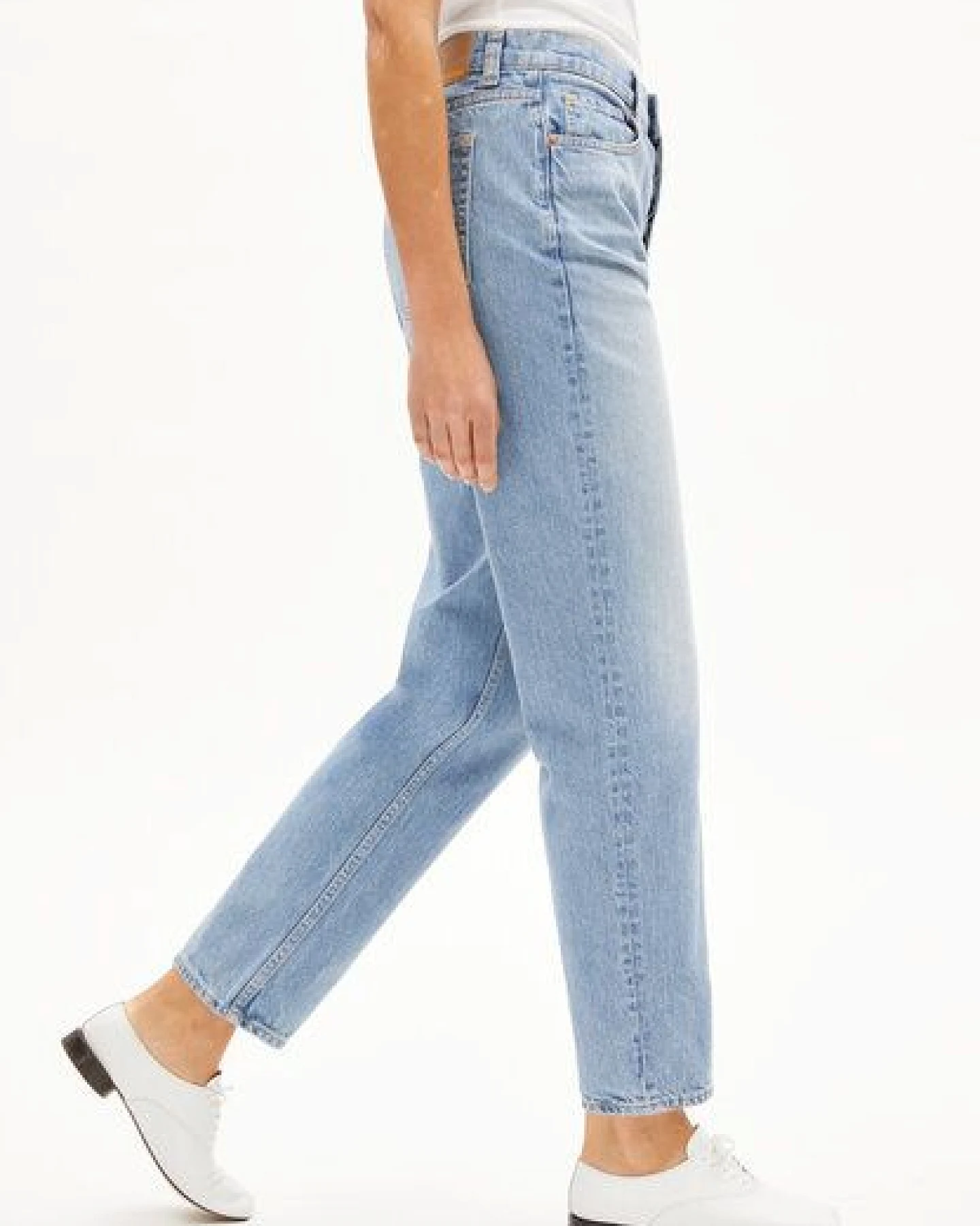 ARMEDANGELS AAIKALA Damen Straight Jeans High Waist aus recycelter Baumwolle – Ansicht 4