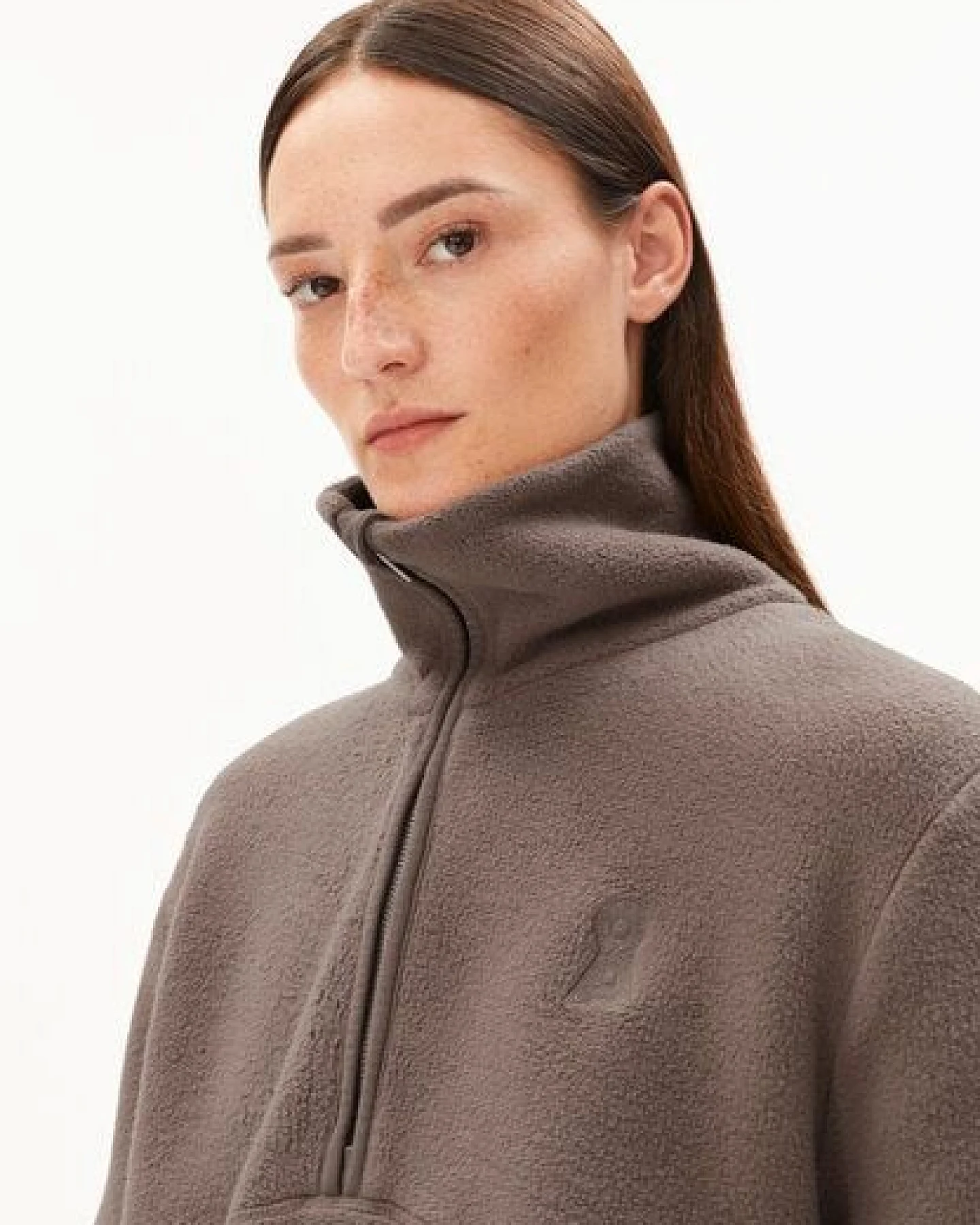 ARMEDANGELS HAARLEENAA Damen Fleece-Sweatshirt aus Bio-Baumwolle – Ansicht 3