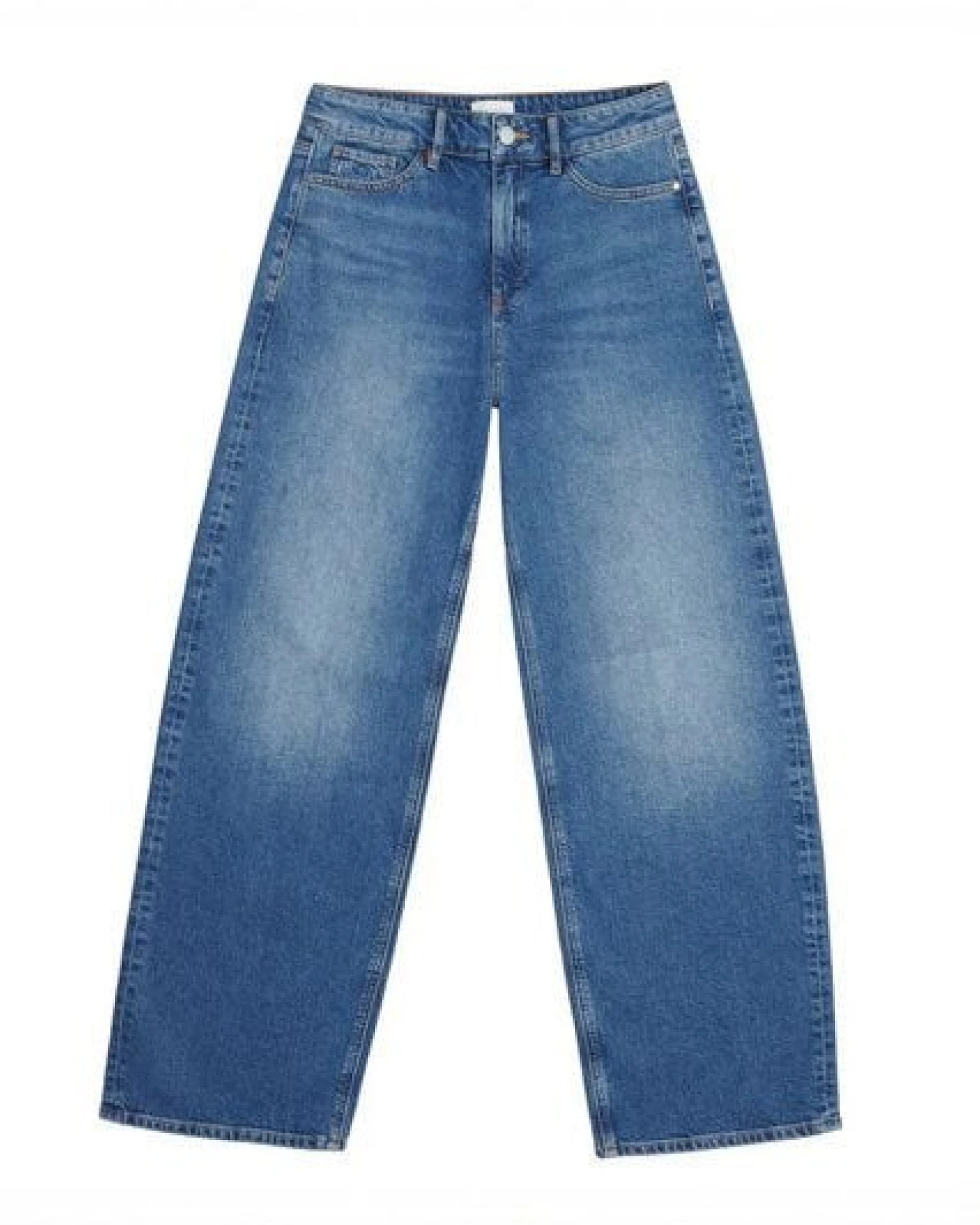 Damen Jeans ASH Barrel Leg Minimal Stretch DAWN Bio-Baumwolle – Ansicht 2