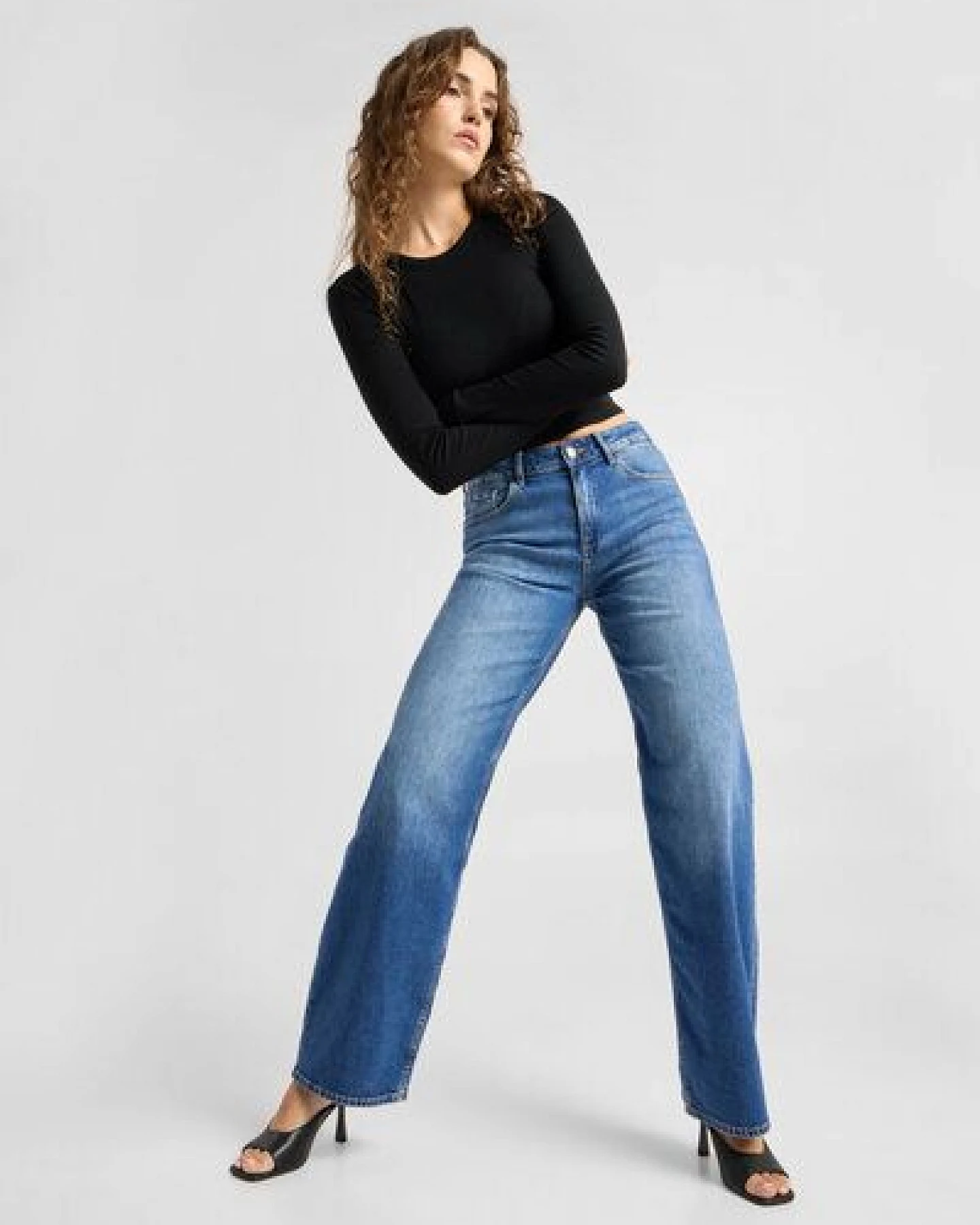 Damen Jeans ASH Barrel Leg Minimal Stretch DAWN Bio-Baumwolle – Ansicht 4