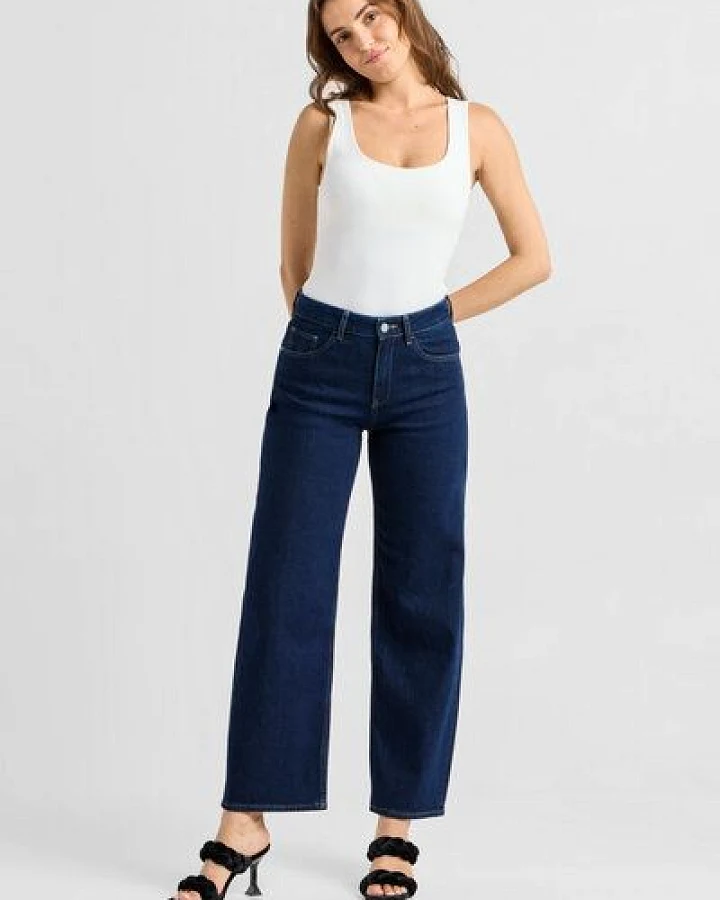 Damen Jeans ASH Barrel Leg Minimal Stretch DAWN Bio-Baumwolle