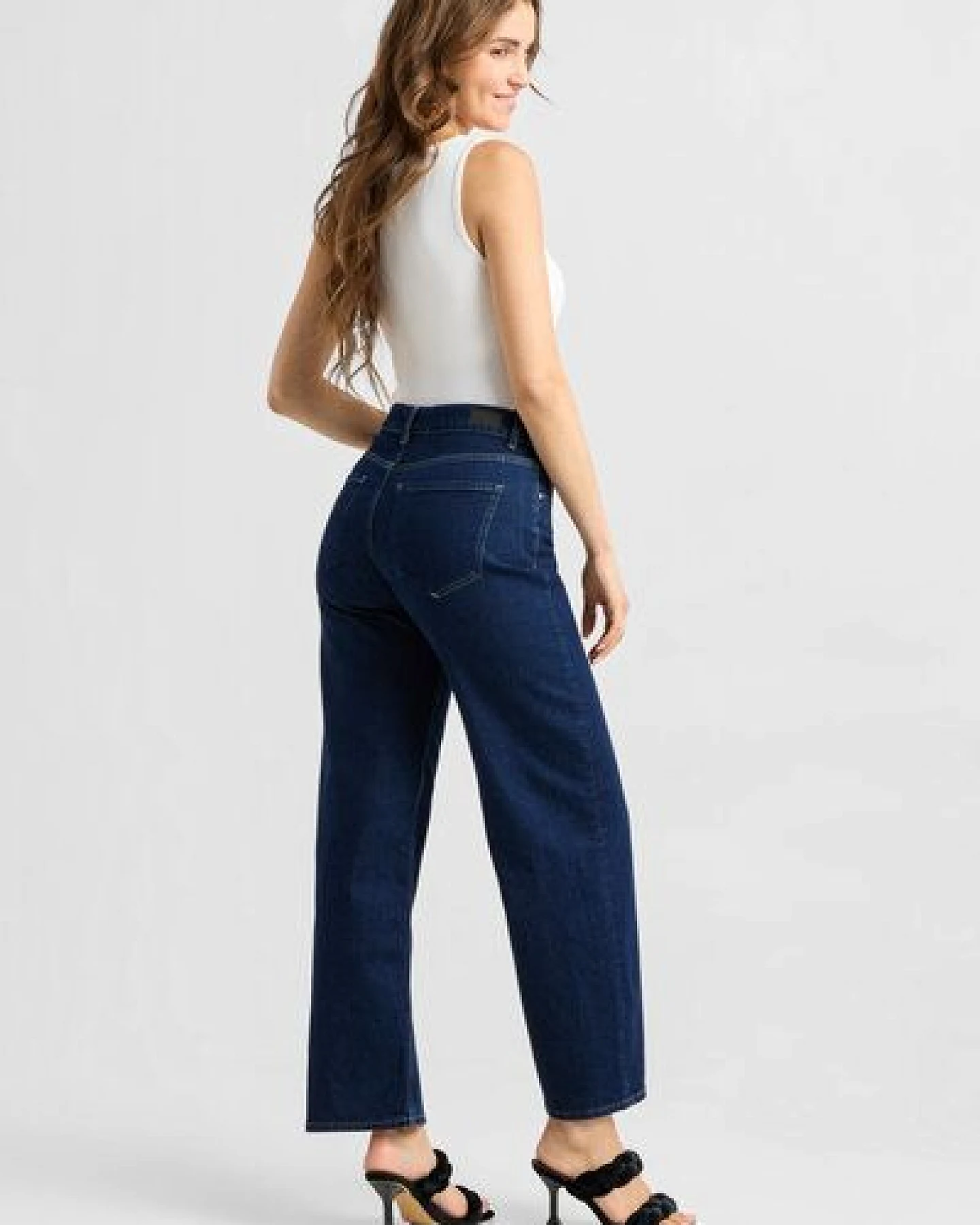 Damen Jeans ASH Barrel Leg Minimal Stretch DAWN Bio-Baumwolle – Ansicht 3
