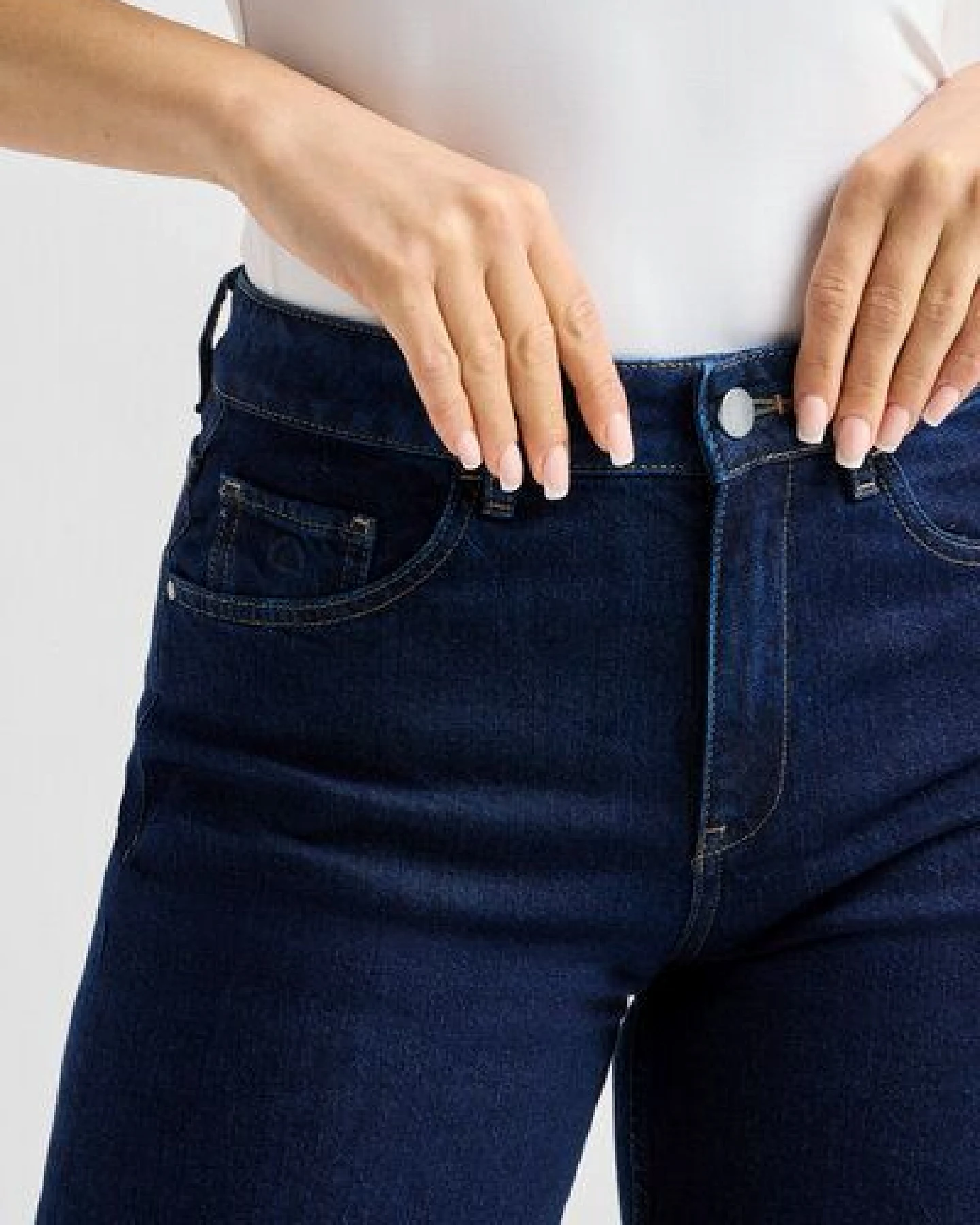 Damen Jeans ASH Barrel Leg Minimal Stretch DAWN Bio-Baumwolle – Ansicht 4