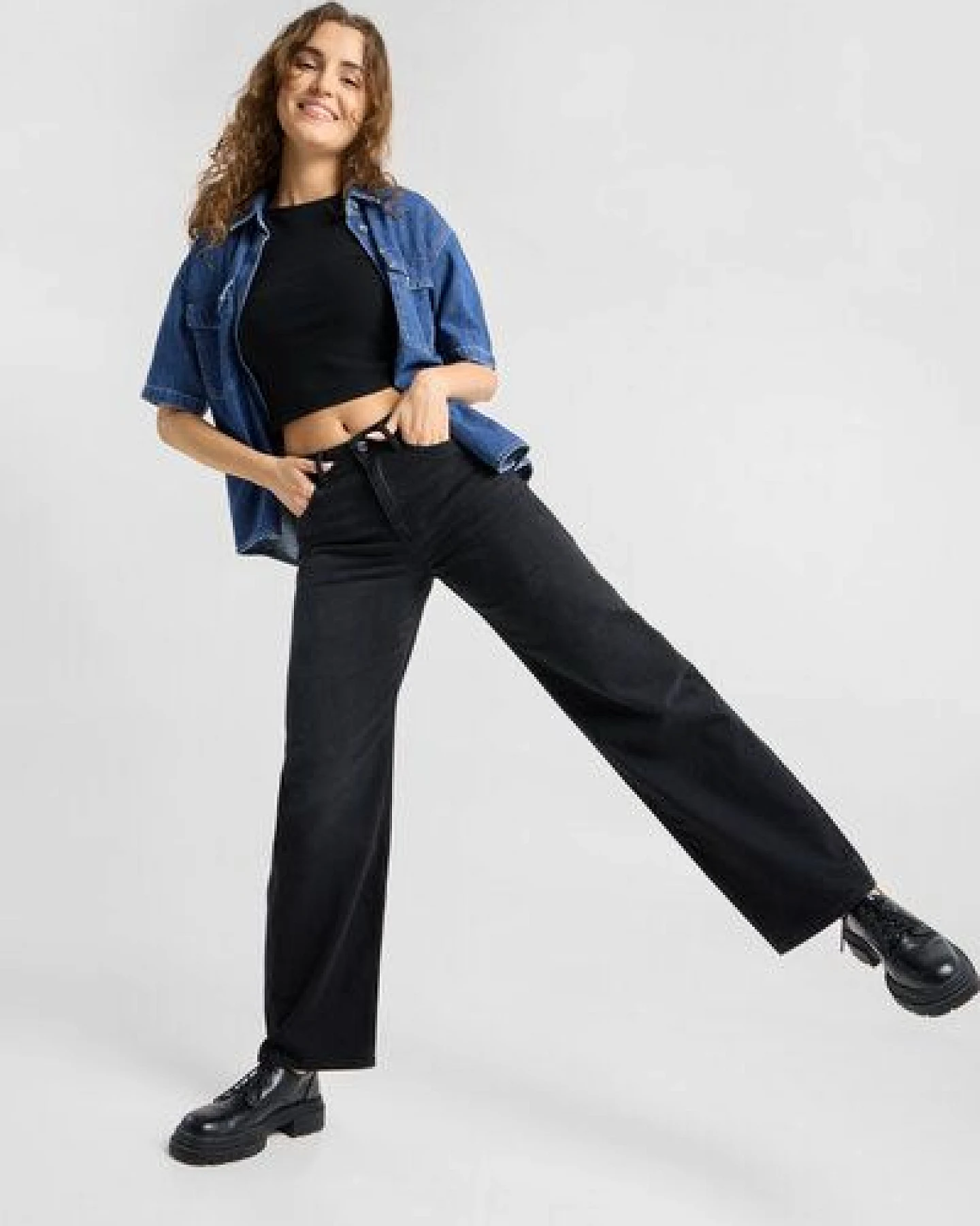 Damen Jeans ASH Barrel Leg Minimal Stretch DAWN Bio-Baumwolle – Ansicht 4