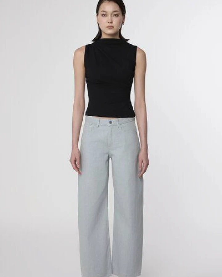 Produktseite: Damen Jeans ASH Barrel Leg Minimal Stretch DAWN Bio-Baumwolle