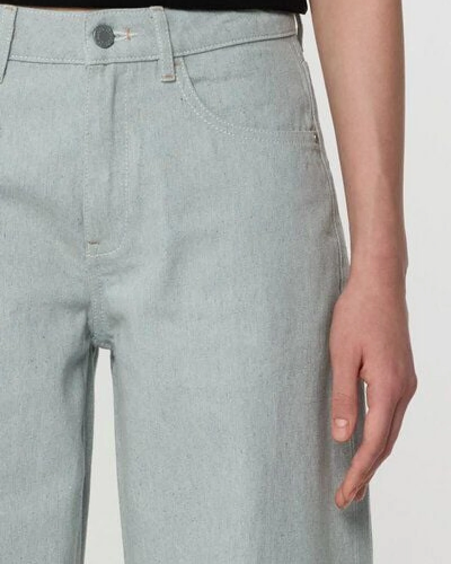 Damen Jeans ASH Barrel Leg Minimal Stretch DAWN Bio-Baumwolle – Ansicht 4