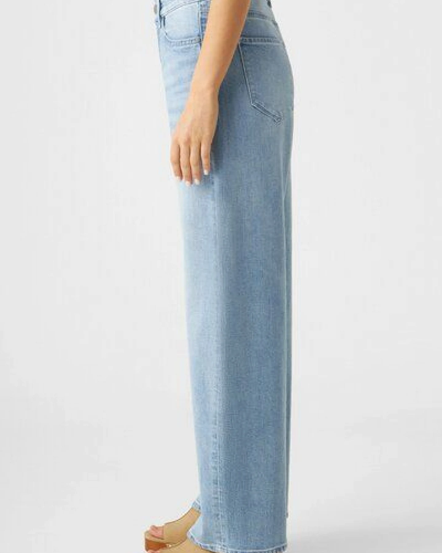 Damen Jeans ASH Barrel Leg Minimal Stretch DAWN Bio-Baumwolle – Ansicht 3