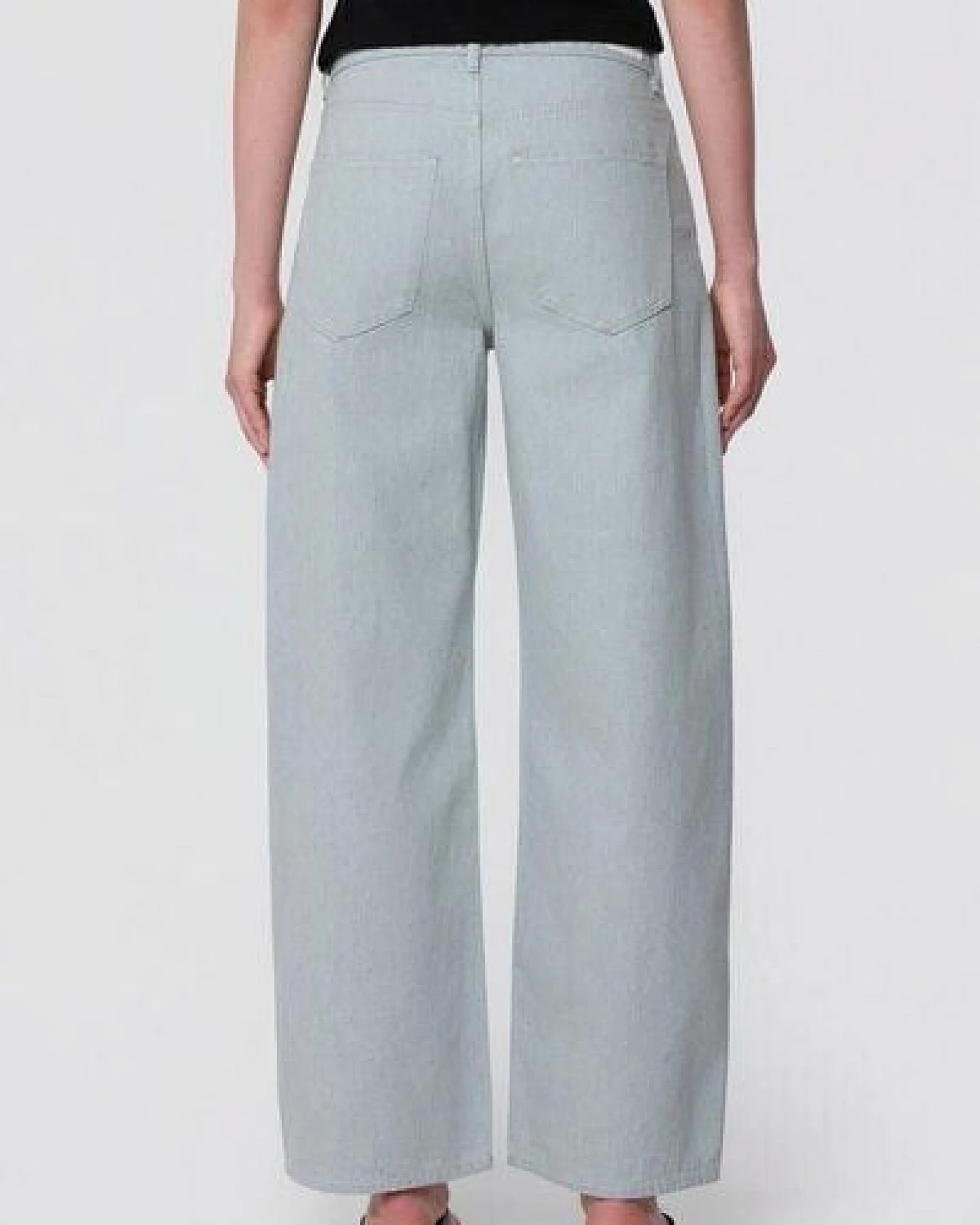 Damen Jeans ASH Barrel Leg Minimal Stretch DAWN Bio-Baumwolle – Ansicht 3