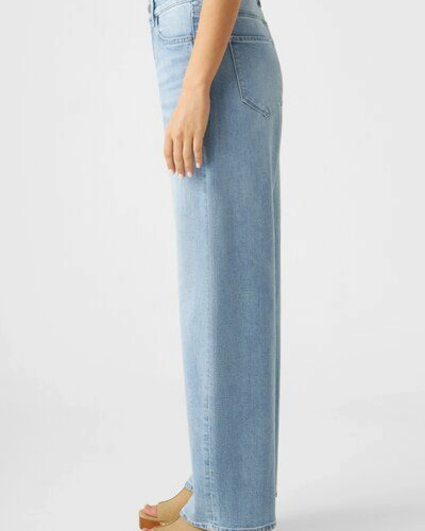 Damen Jeans ASH Barrel Leg Minimal Stretch DAWN Bio-Baumwolle – Ansicht 3