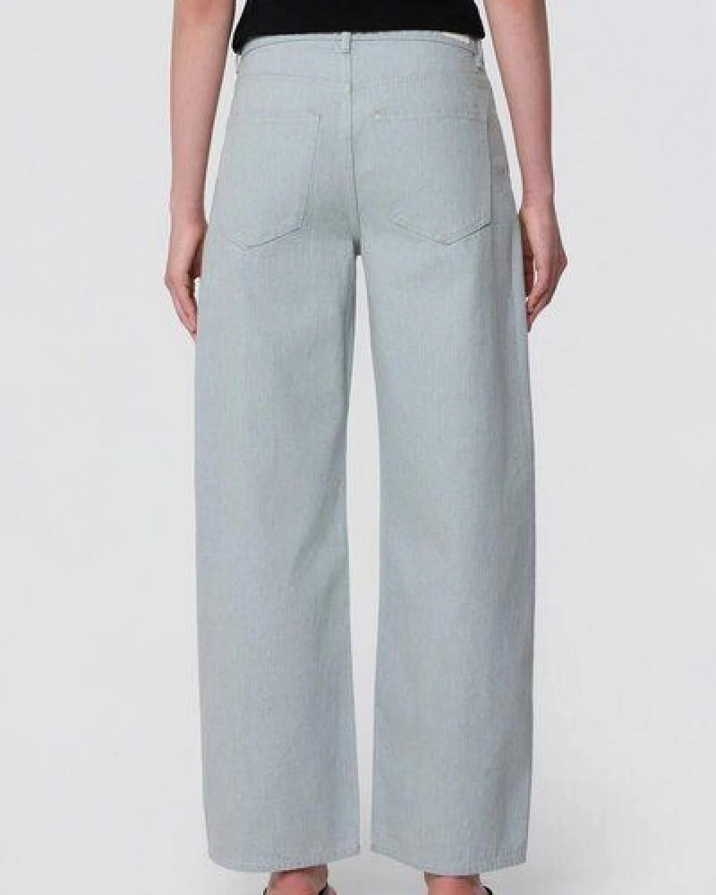 Damen Jeans ASH Barrel Leg Minimal Stretch DAWN Bio-Baumwolle – Ansicht 3