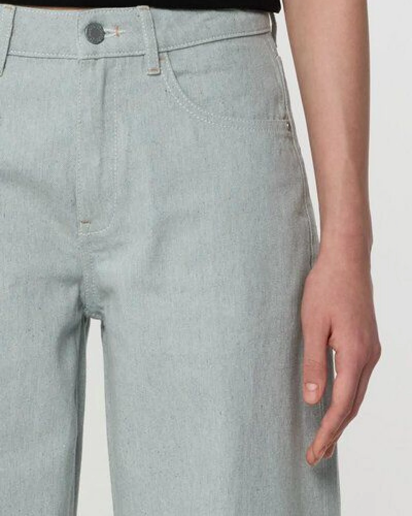 Damen Jeans ASH Barrel Leg Minimal Stretch DAWN Bio-Baumwolle – Ansicht 4