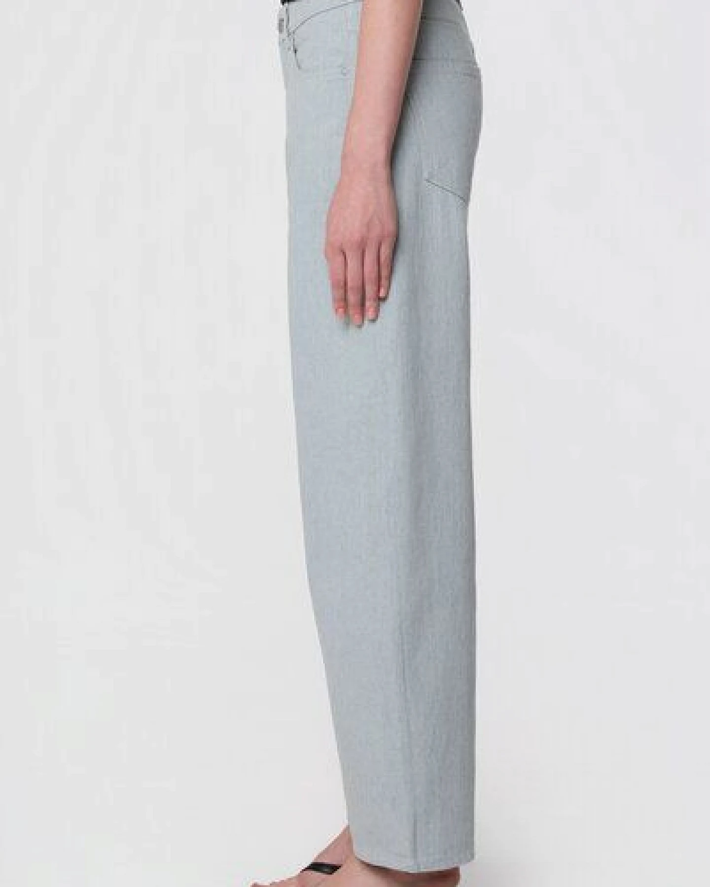 Damen Jeans ASH Barrel Leg Minimal Stretch DAWN Bio-Baumwolle – Ansicht 3