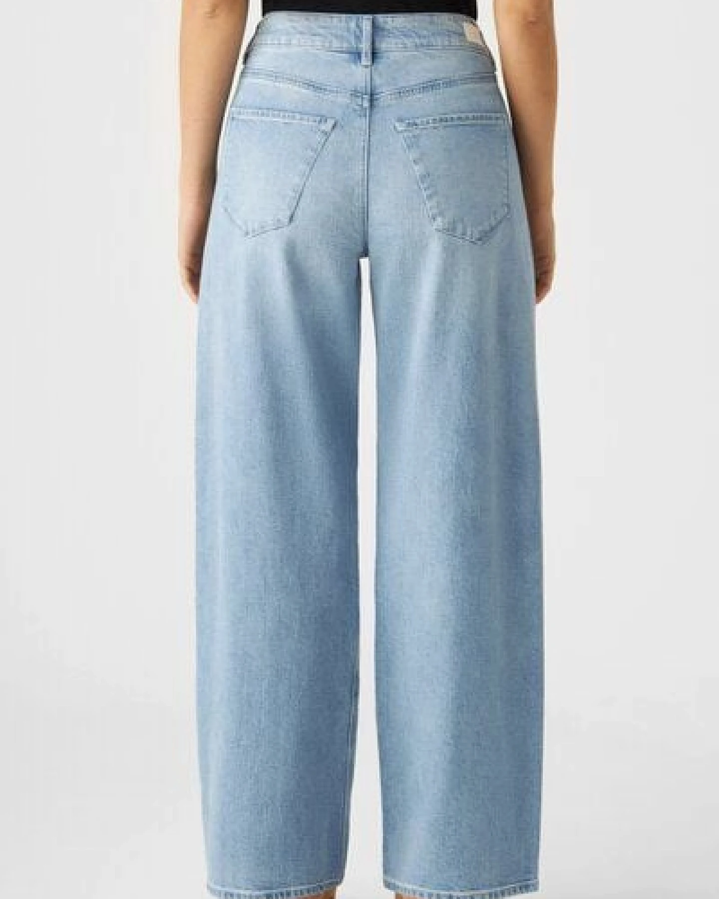 Damen Jeans ASH Barrel Leg Minimal Stretch DAWN Bio-Baumwolle – Ansicht 3