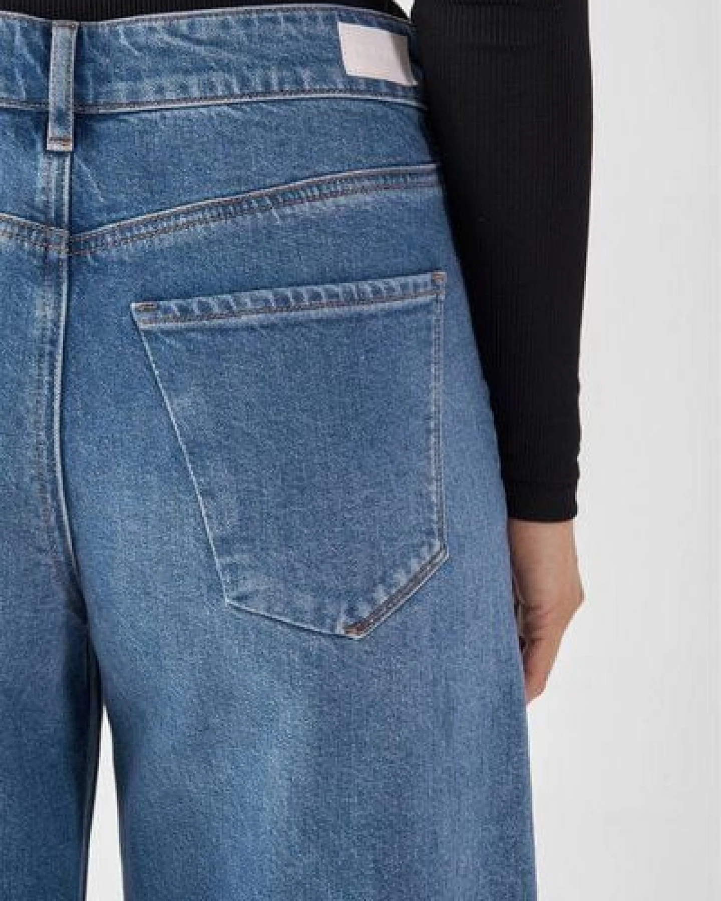 Damen Jeans ASH Barrel Leg Minimal Stretch DAWN Bio-Baumwolle – Ansicht 2