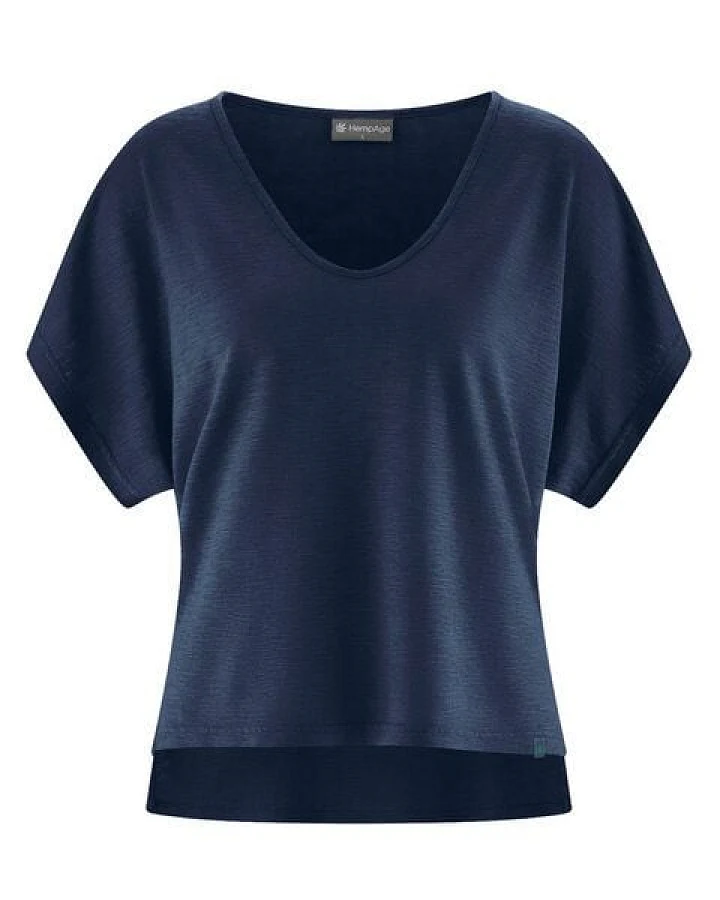 HempAge Damen Slub Jersey T-Shirt Hanf/Biobaumwolle