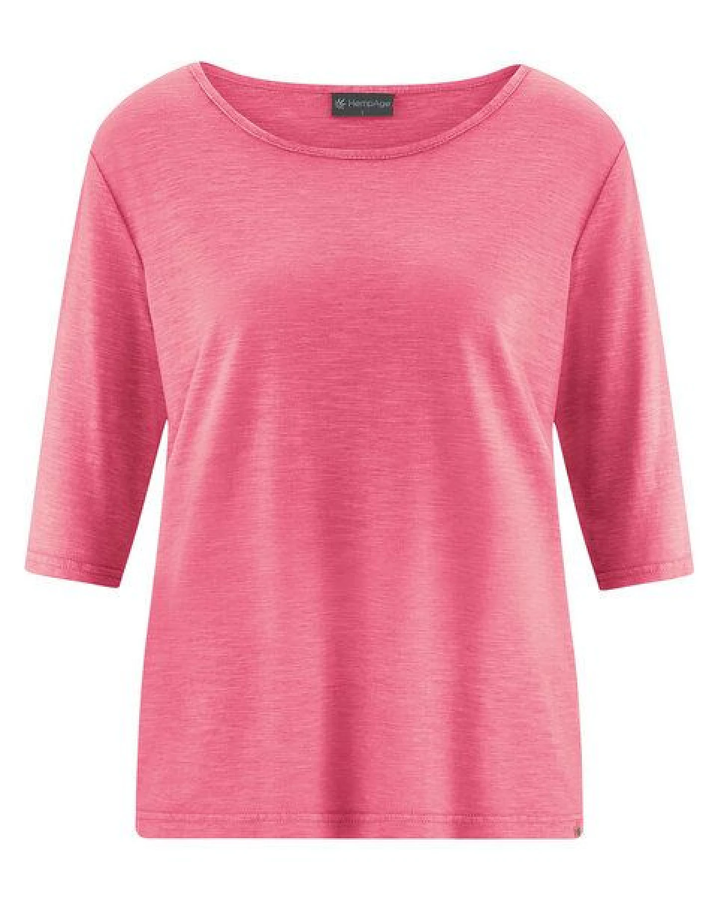 Hempage Damen Halbarm T-Shirt Hanf/Biobaumwolle – Ansicht 2
