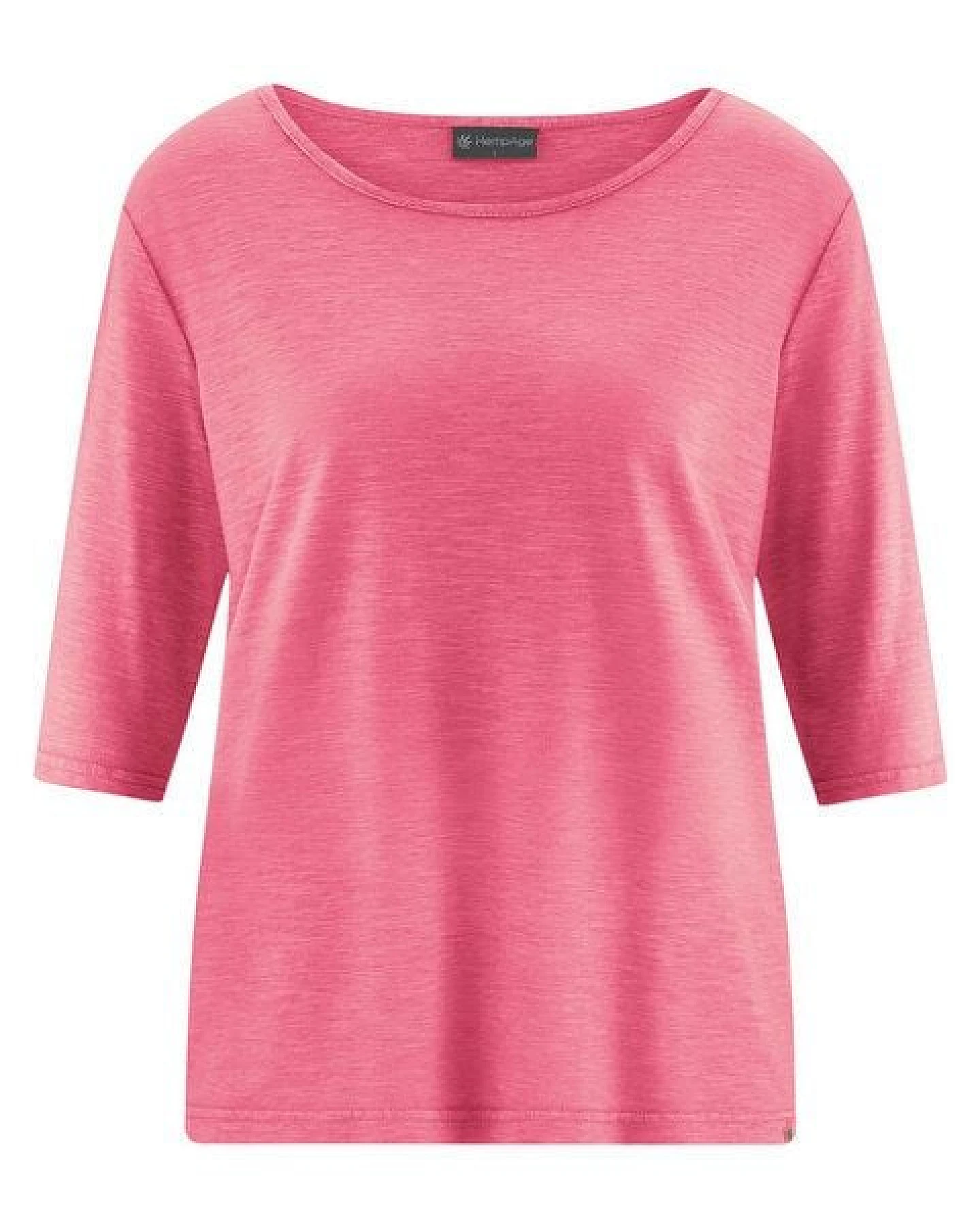Hempage Damen Halbarm T-Shirt Hanf/Biobaumwolle – Ansicht 2