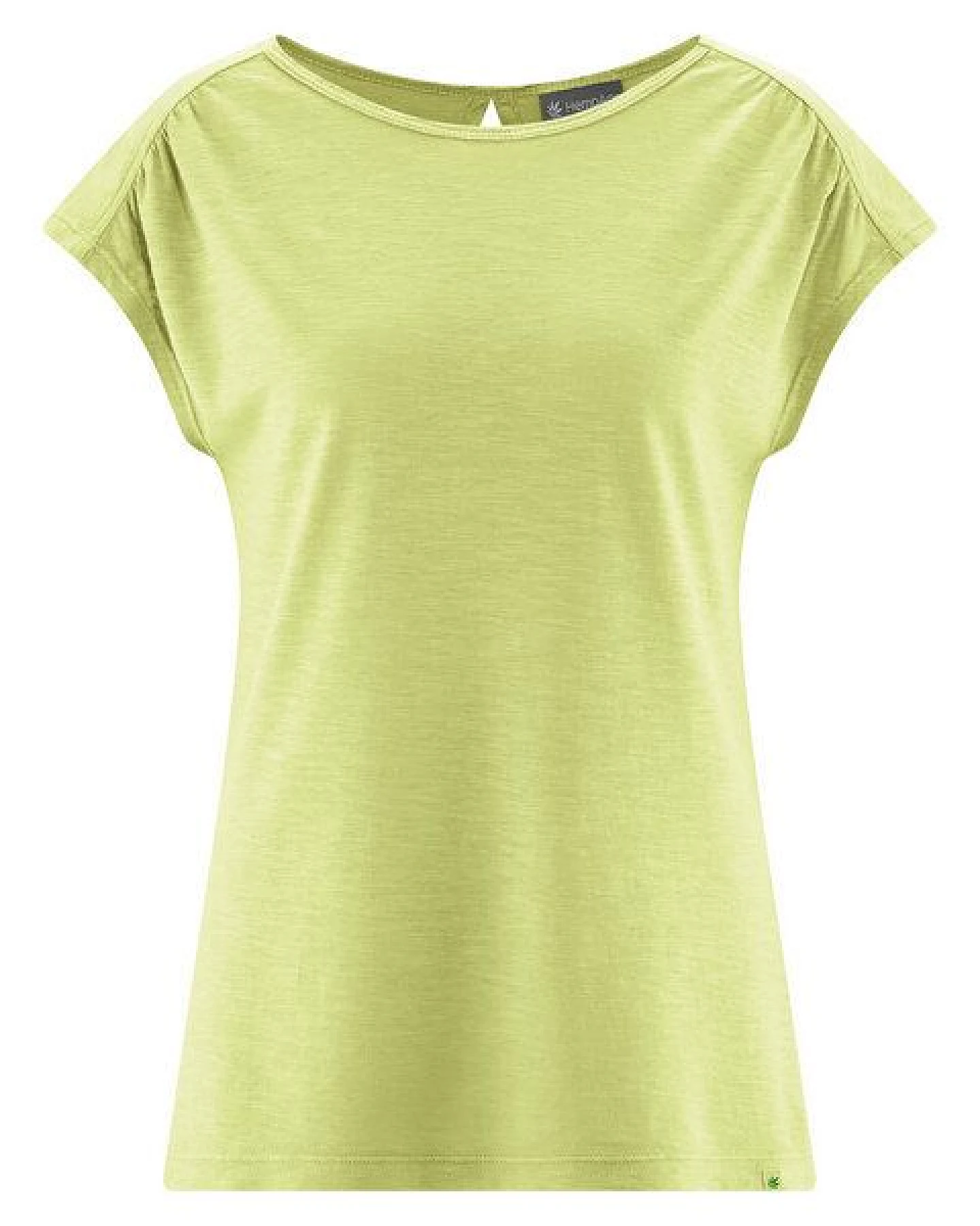 HempAge Damen T-Shirt mit rückseitigem Cut Out Hanf/Biobaumwolle – Ansicht 2