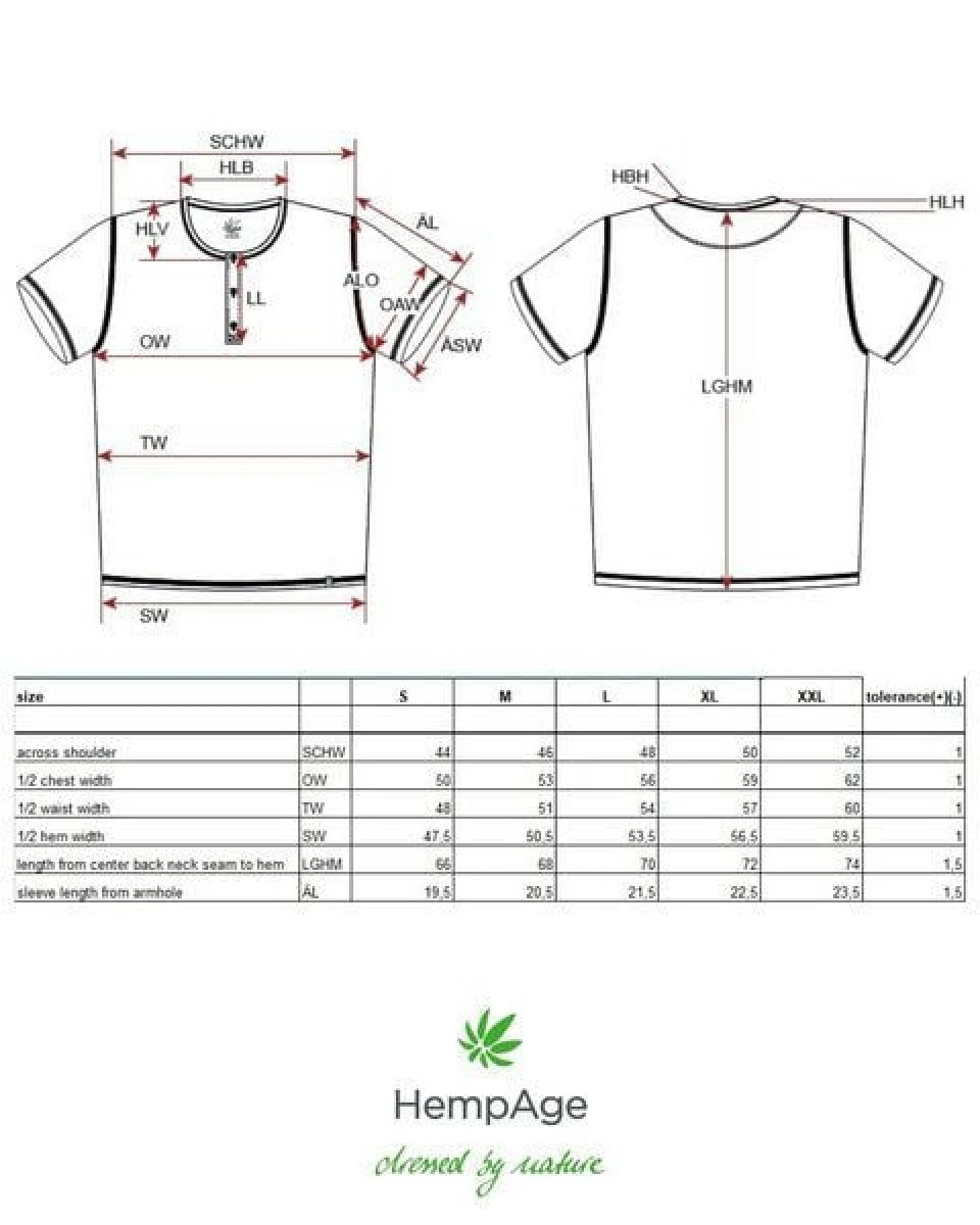 HempAge Herren Henley T-Shirt Hanf/Biobaumwolle – Ansicht 3