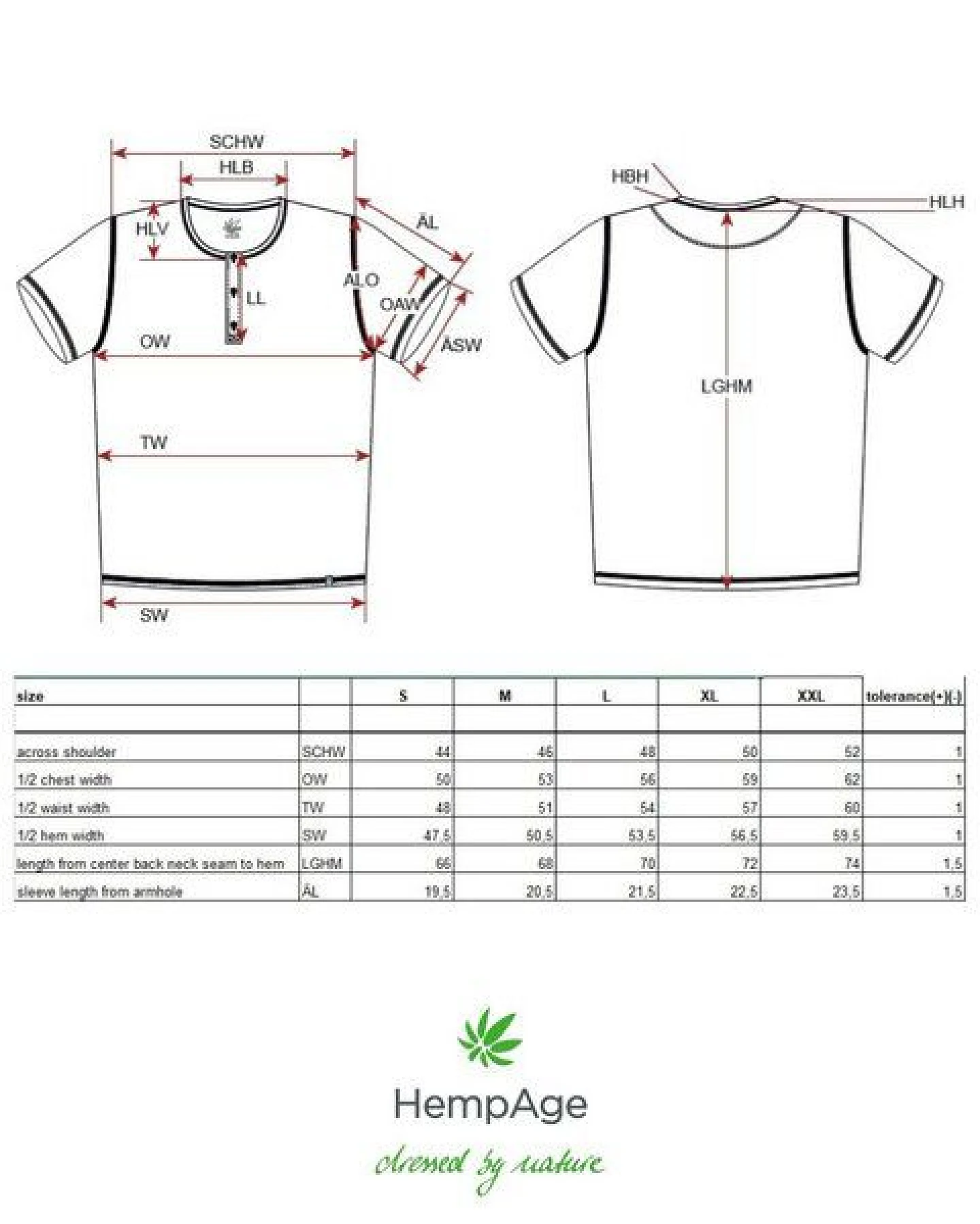HempAge Herren Henley T-Shirt Hanf/Biobaumwolle – Ansicht 3