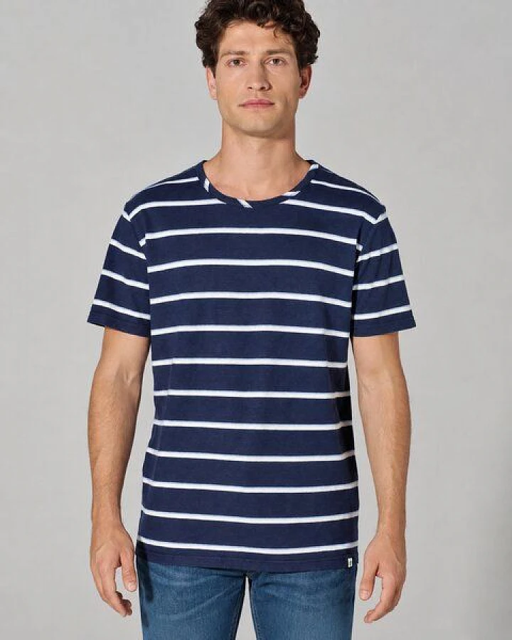 HempAge Herren Streifen T-Shirt Hanf/Biobaumwolle