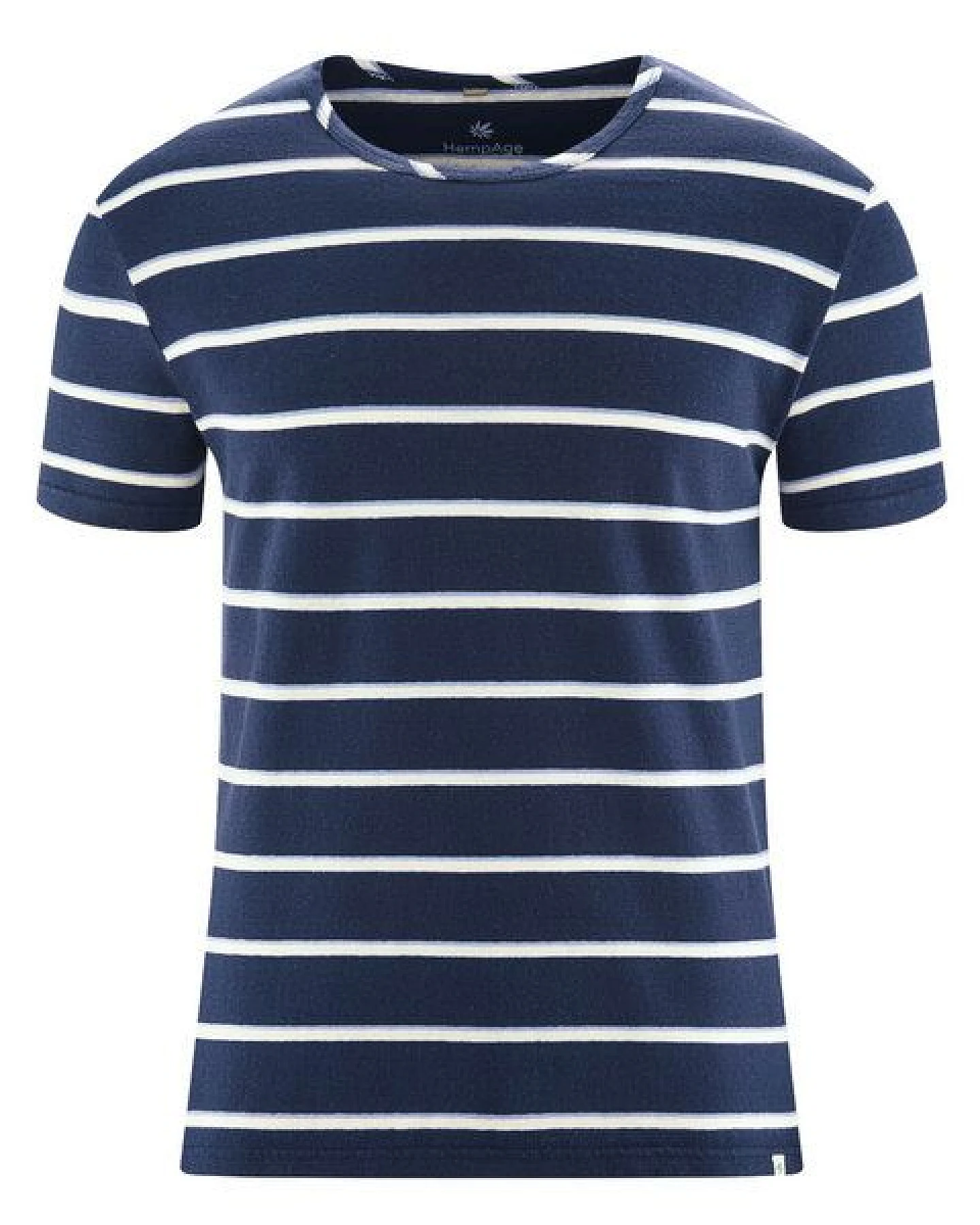 HempAge Herren Streifen T-Shirt Hanf/Biobaumwolle – Ansicht 2