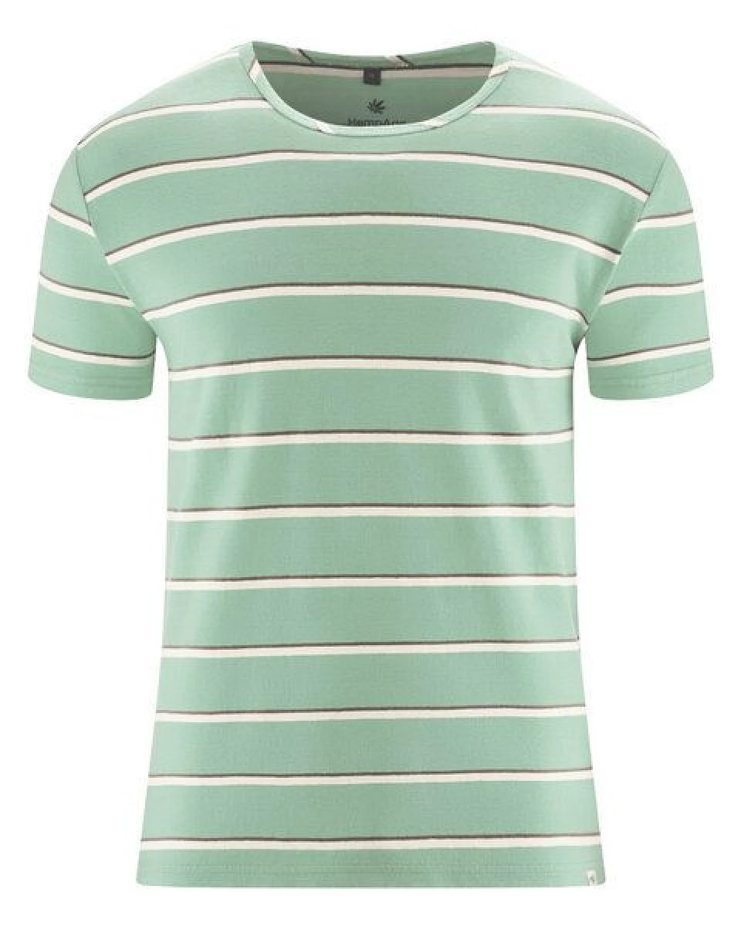 HempAge Herren Streifen T-Shirt Hanf/Biobaumwolle – Ansicht 2