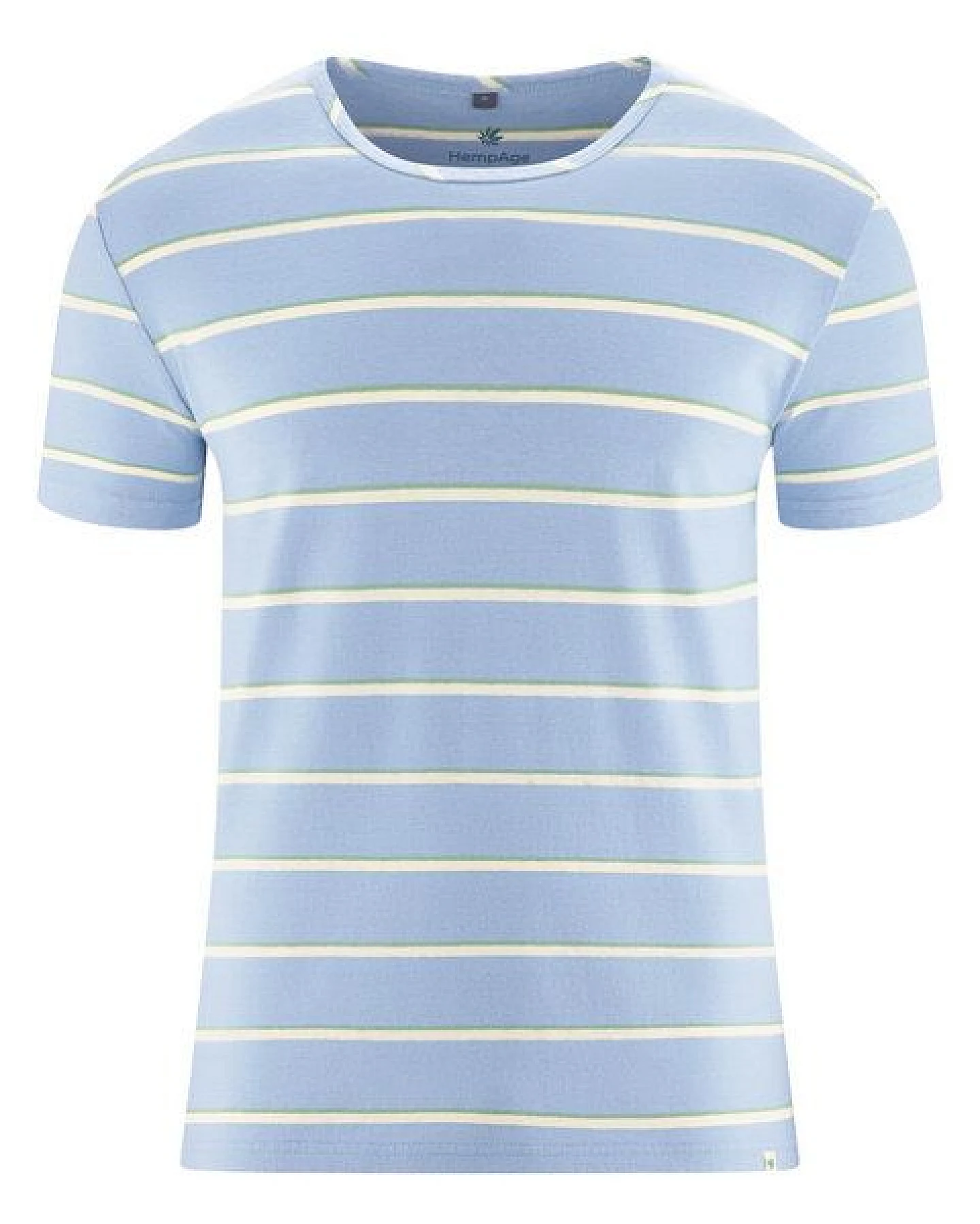 HempAge Herren Streifen T-Shirt Hanf/Biobaumwolle – Ansicht 2