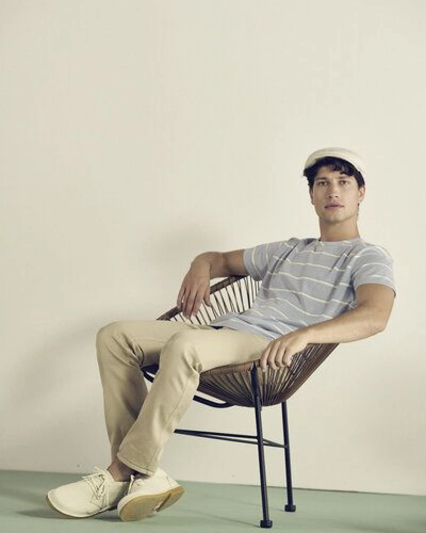 HempAge Herren Streifen T-Shirt Hanf/Biobaumwolle – Ansicht 4