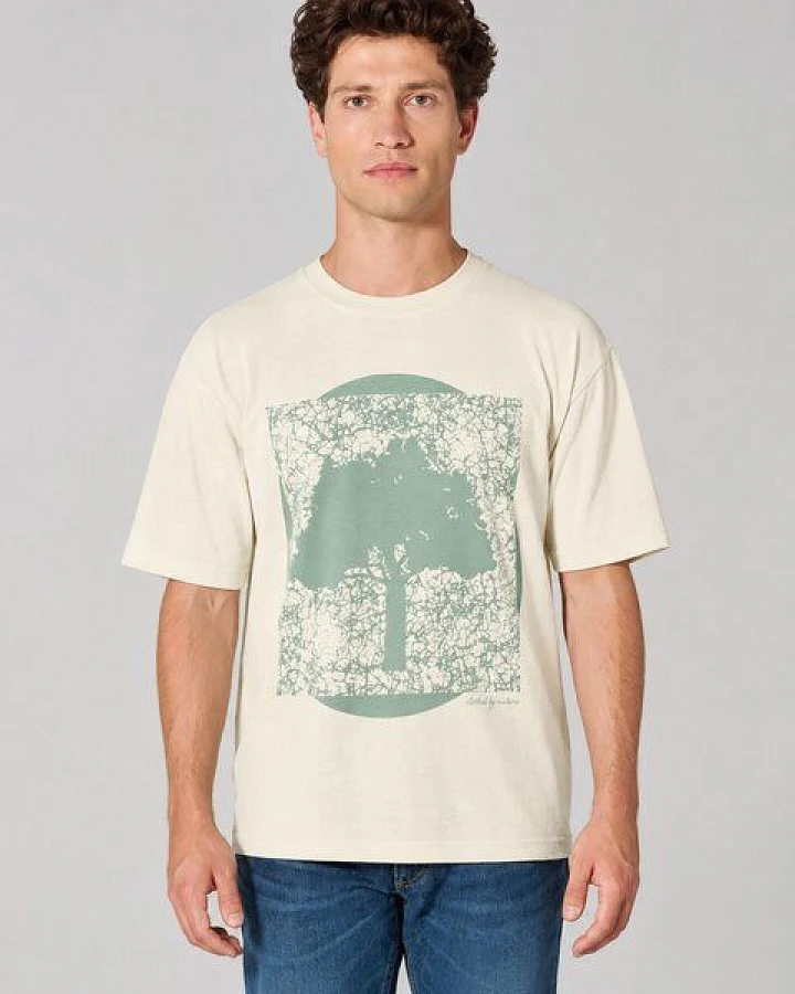 HempAge Herren T-Shirt mit Print Hanf/Biobaumwolle