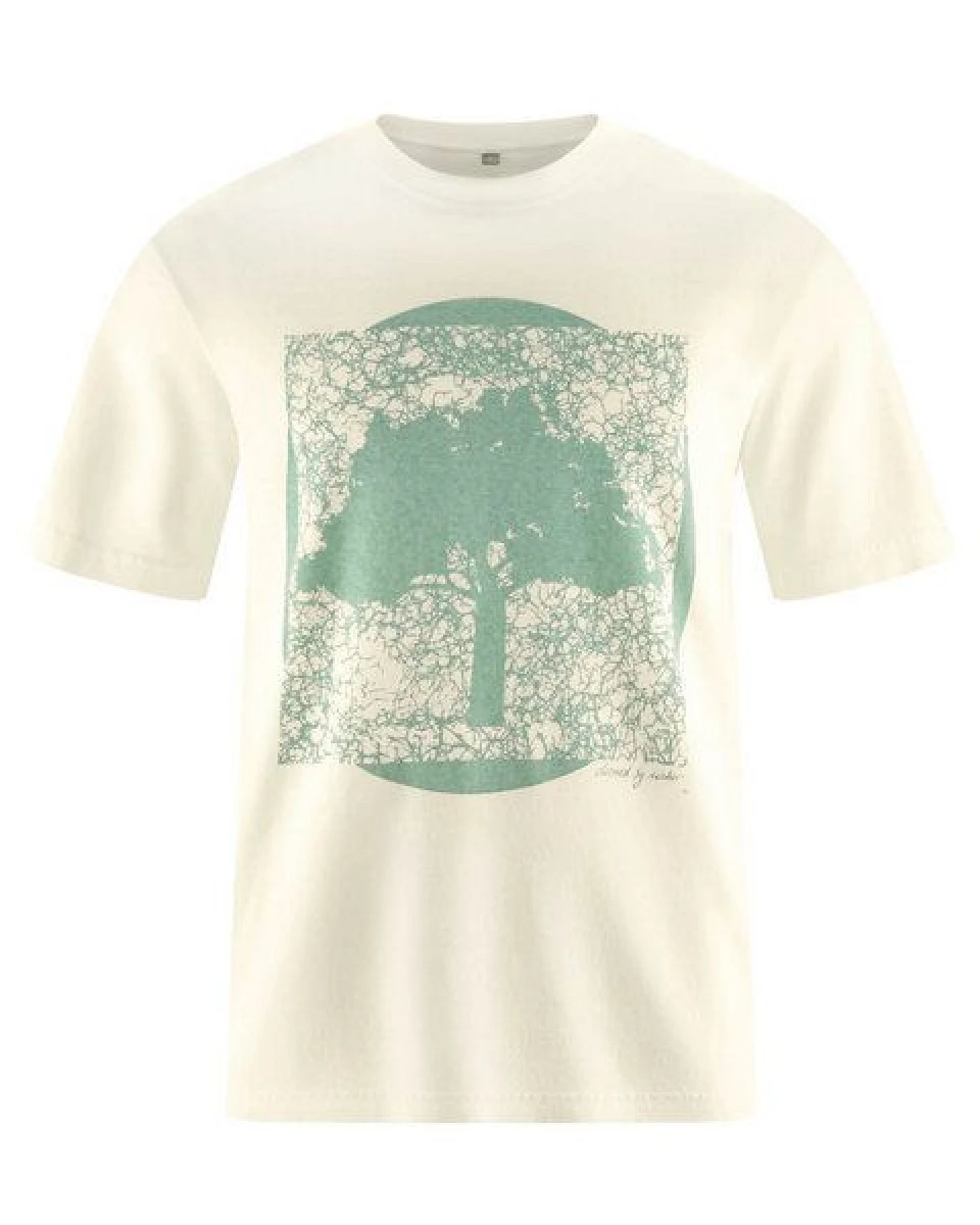 HempAge Herren T-Shirt mit Print Hanf/Biobaumwolle – Ansicht 2