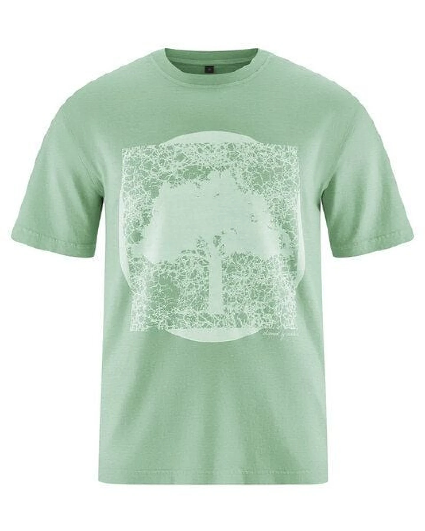 HempAge Herren T-Shirt mit Print Hanf/Biobaumwolle – Ansicht 2