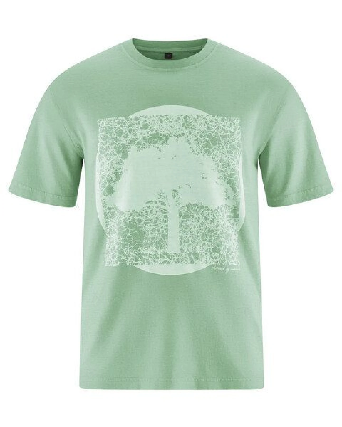 HempAge Herren T-Shirt mit Print Hanf/Biobaumwolle – Ansicht 2