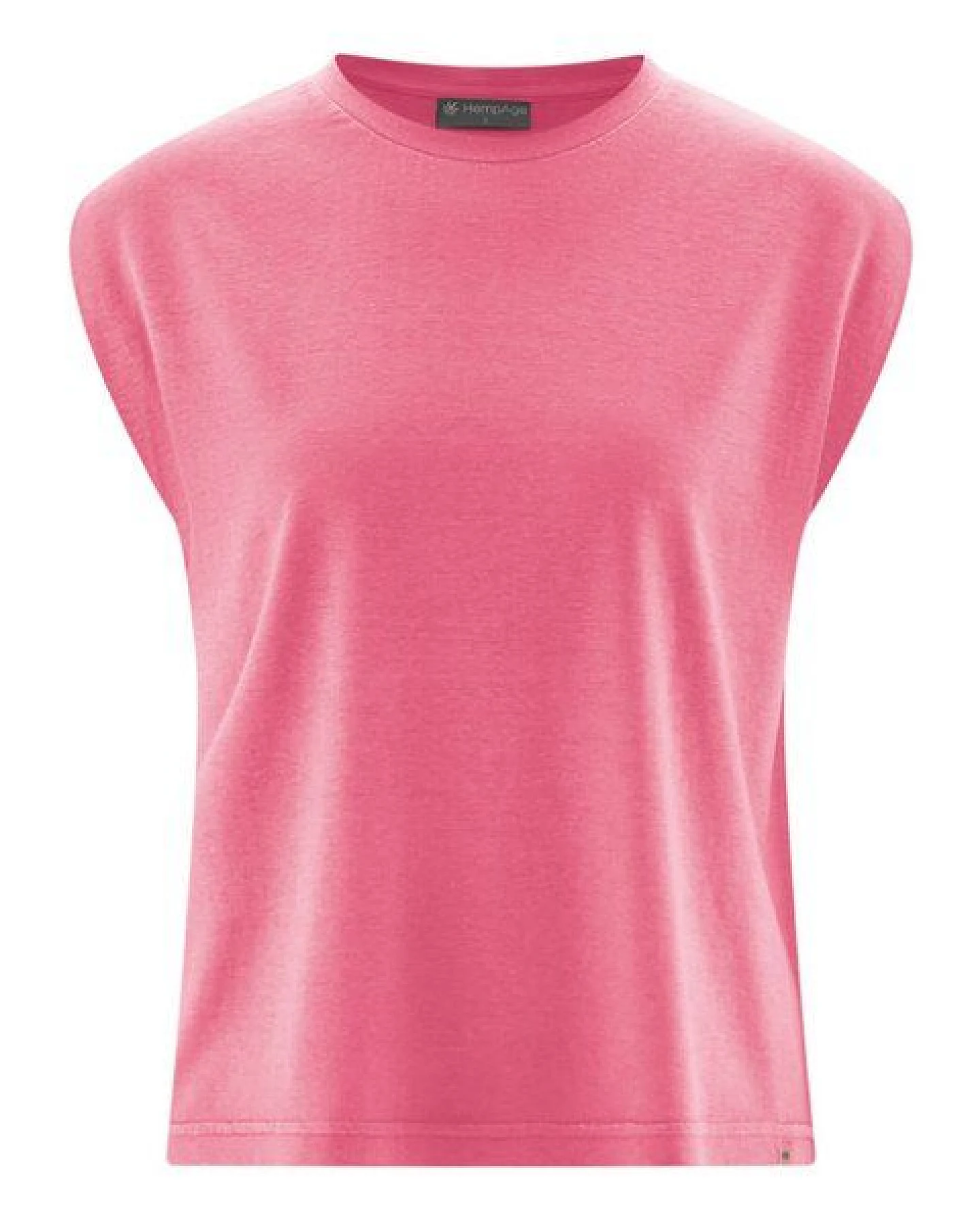 HempAge Damen ärmelloses T-Shirt Hanf/Biobaumwolle – Ansicht 3