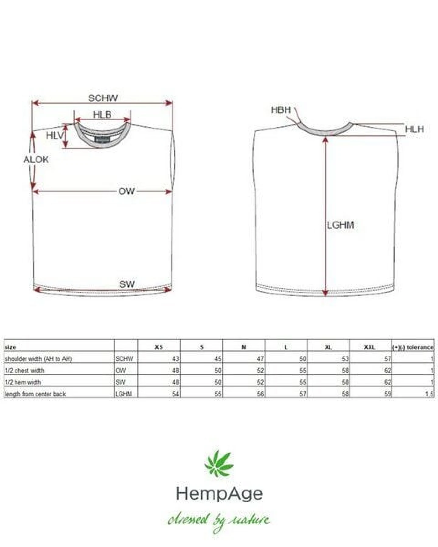 HempAge Damen ärmelloses T-Shirt Hanf/Biobaumwolle – Ansicht 3