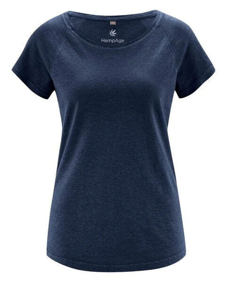 HempAge Damen Raglan T-Shirt Hanf/Biobaumwolle